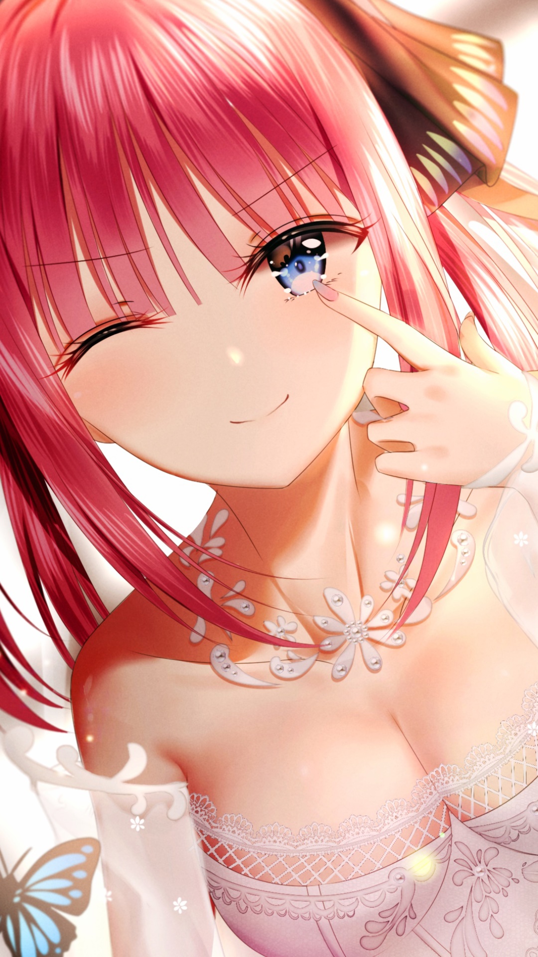 Anime The Quintessential Quintuplets, Nino Nakano, 1080x1920, Phone HD Wallpaper