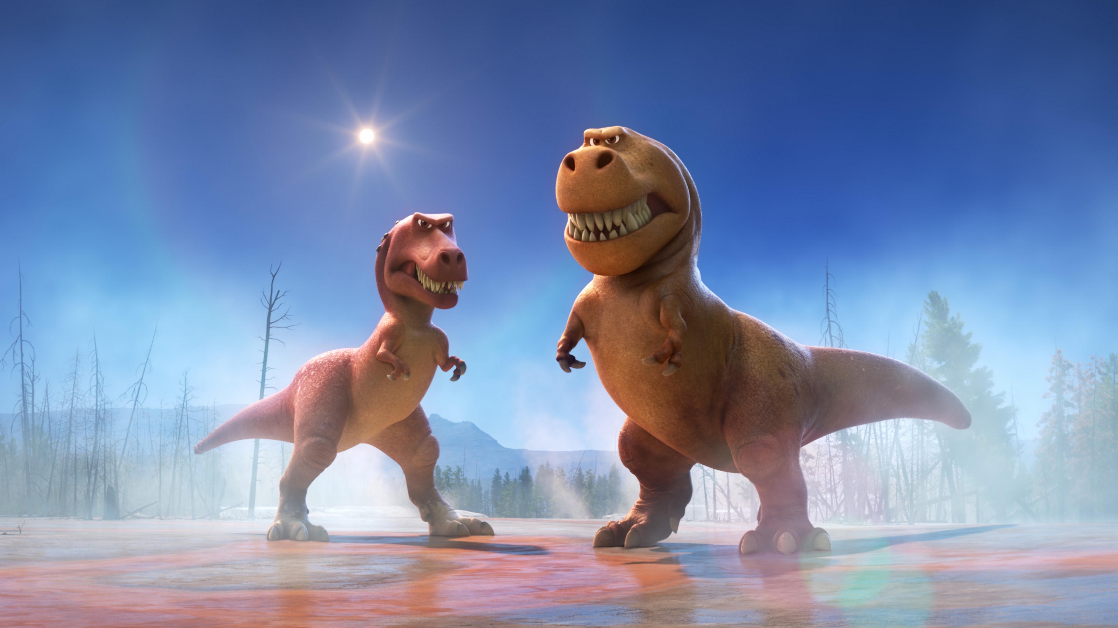The Good Dinosaur, dinosaurs, Tyrannosaurus, Pixar, HD Wallpaper