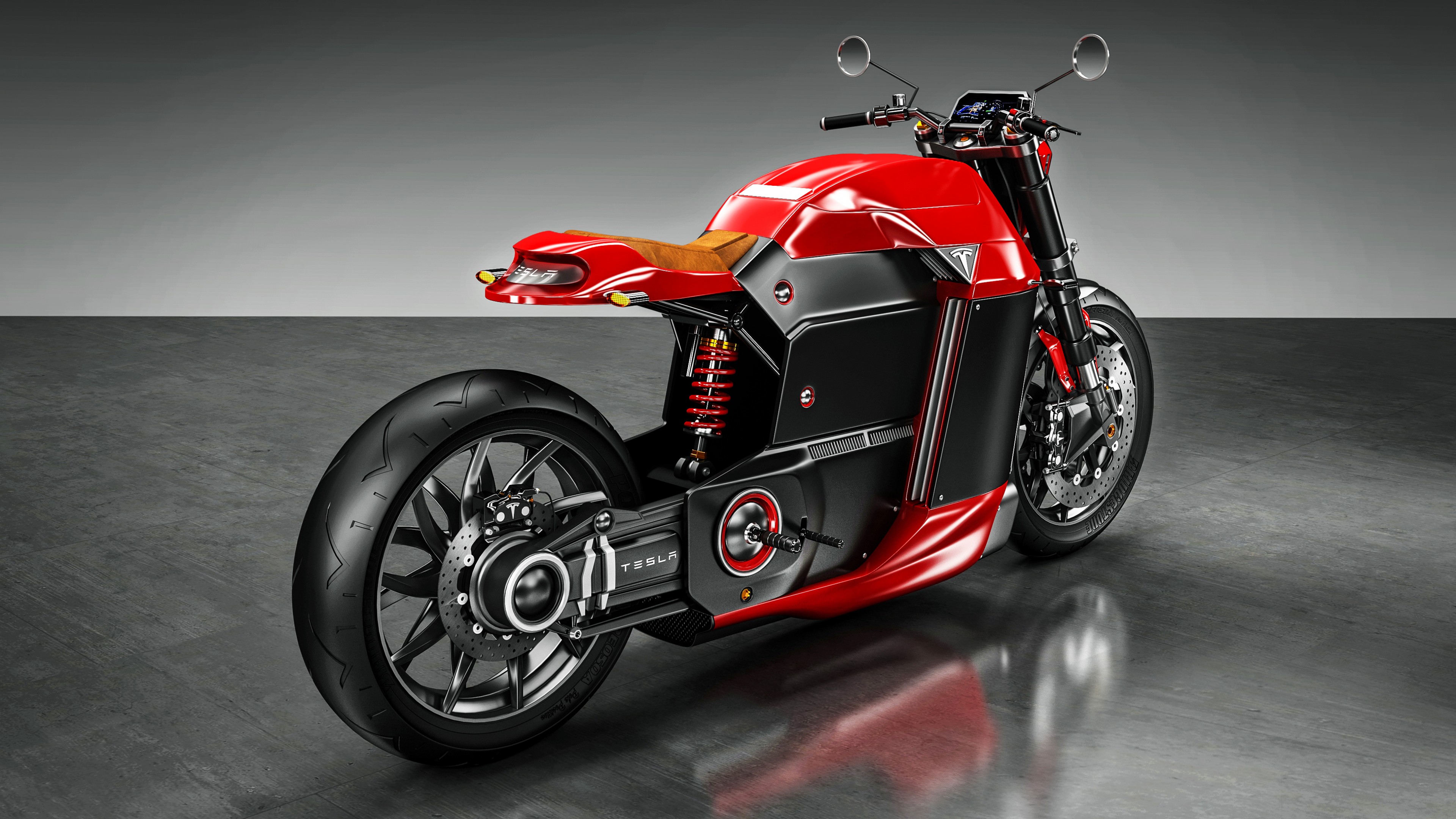 E-Raw, electric, motorcycle, racer, motorcycles of future, HD Wallpaper