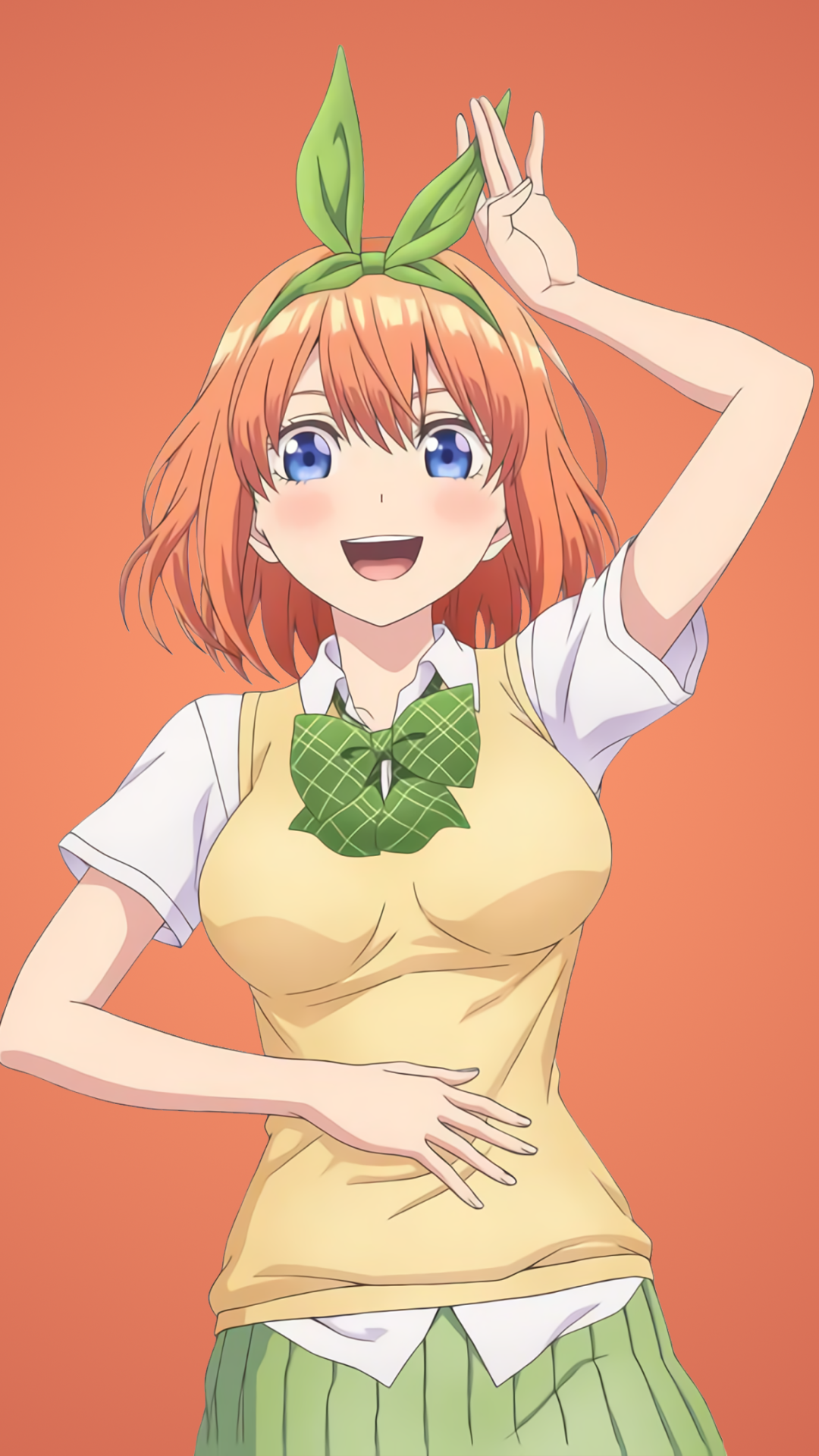 Anime The Quintessential Quintuplets, 5-Toubun No Hanayome, Yotsuba Nakano, 1080x1920, Phone HD Wallpaper