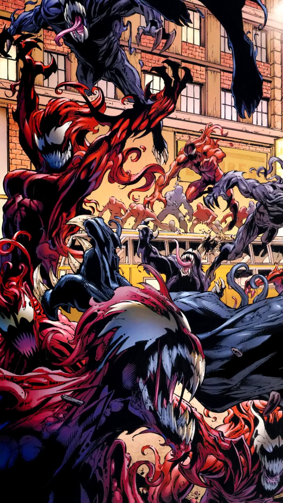 Comics Venom, Carnage (Marvel Comics), 1080x1920, Phone HD Wallpaper