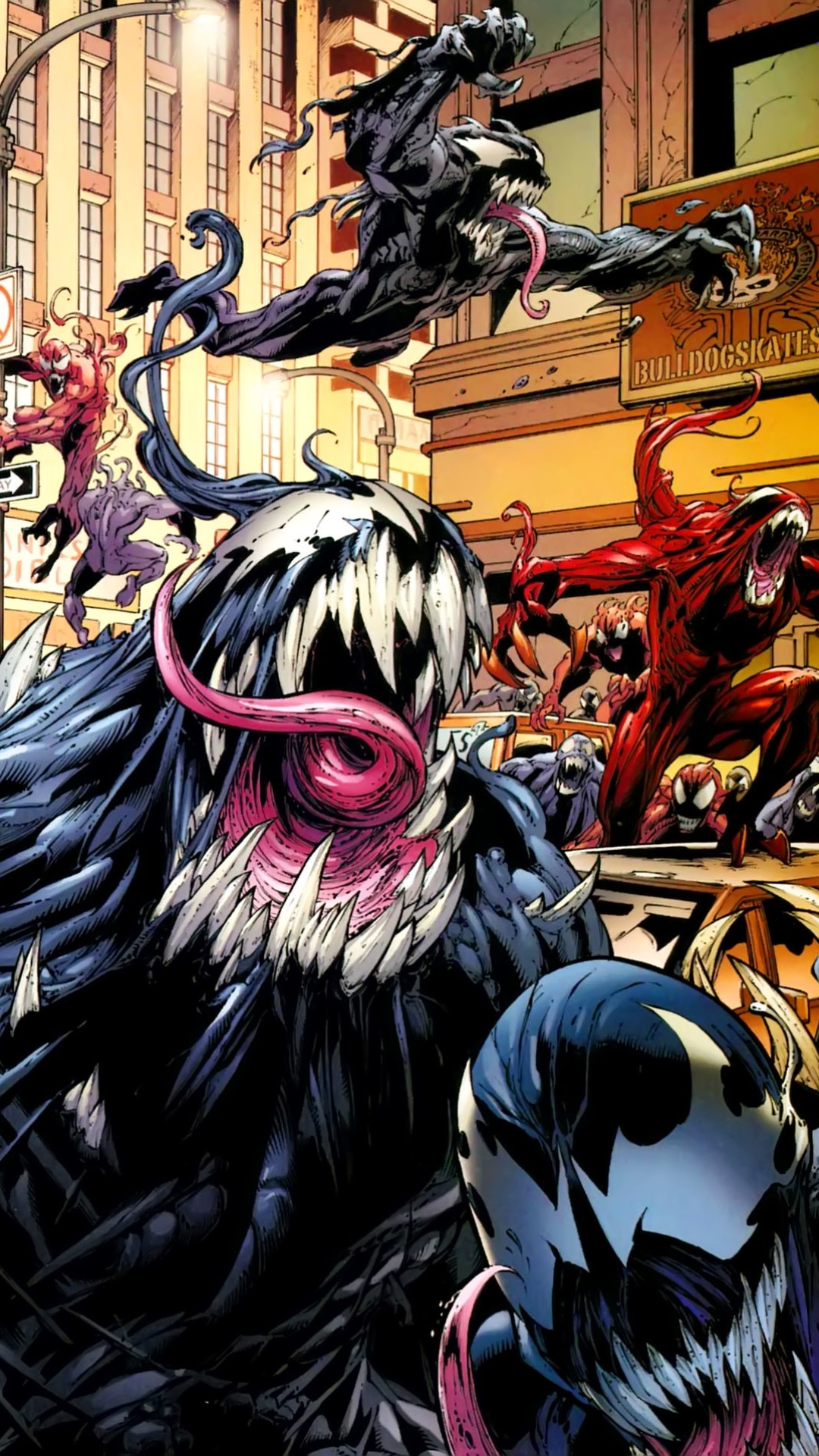 Comics Venom, Carnage (Marvel Comics), 1080x1920, Phone HD Wallpaper