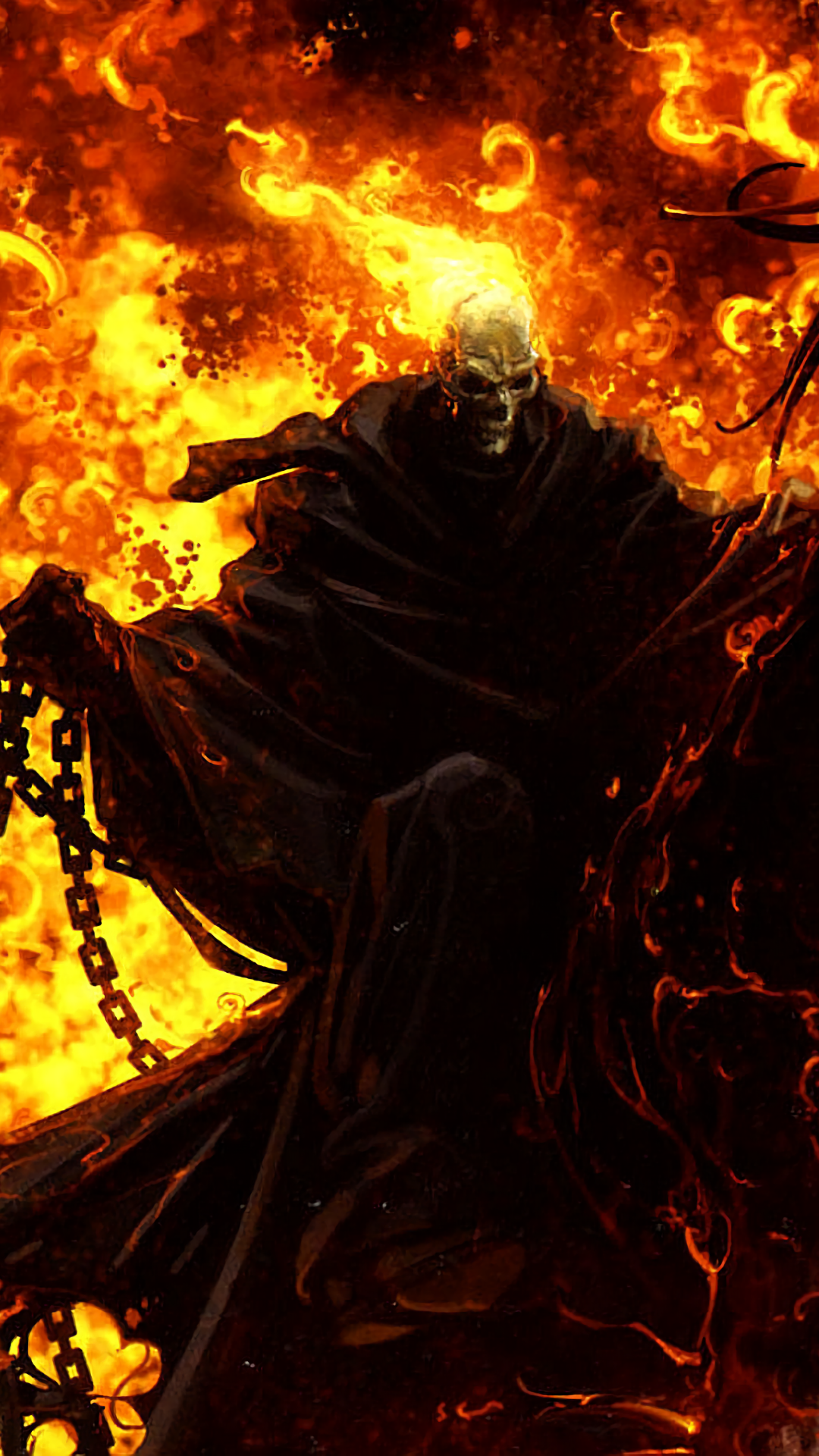 Comics Ghost Rider, 1080x1920, Phone HD Wallpaper