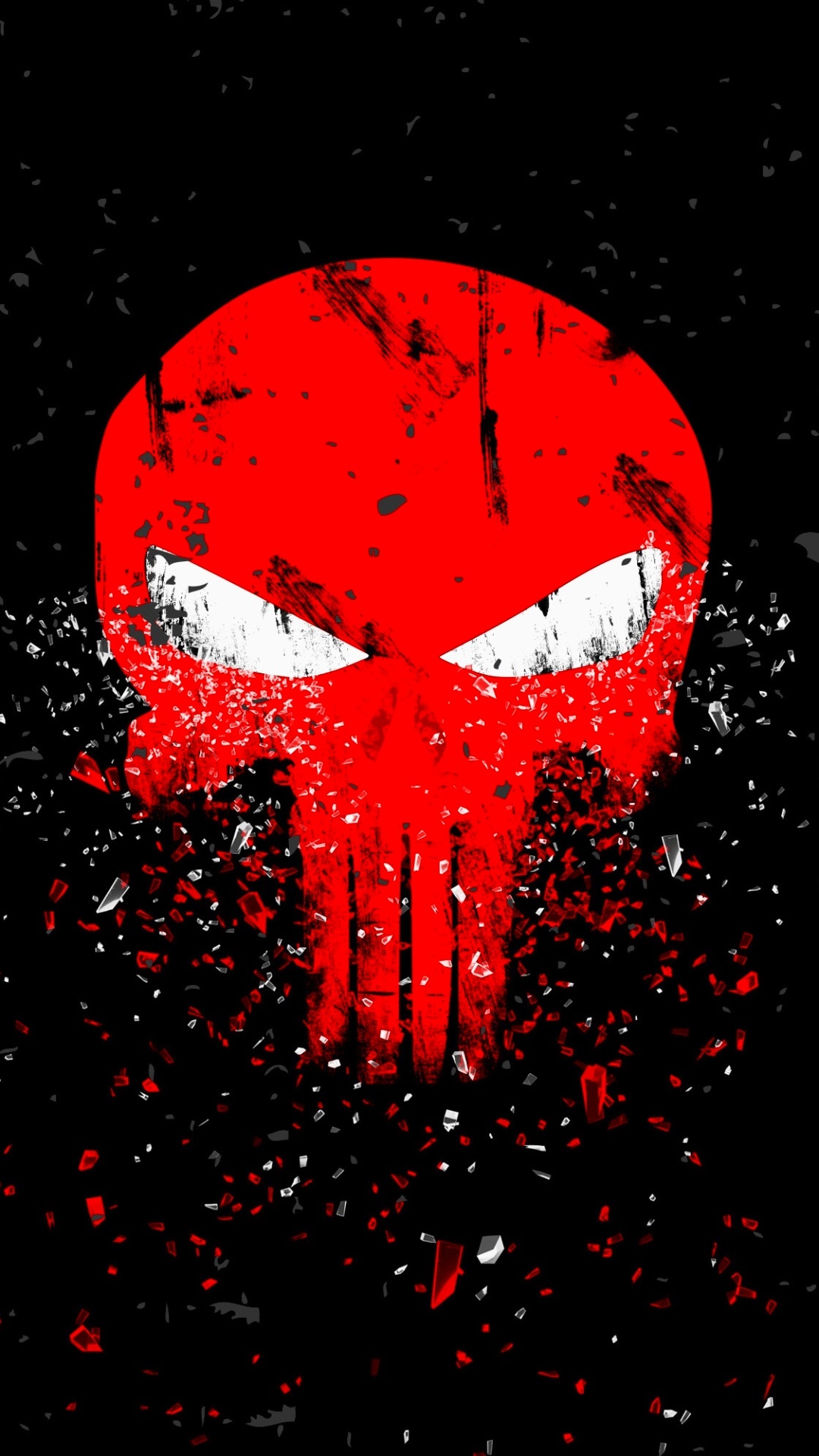 Comics Punisher, Skull, 1080x1920, Phone HD Wallpaper