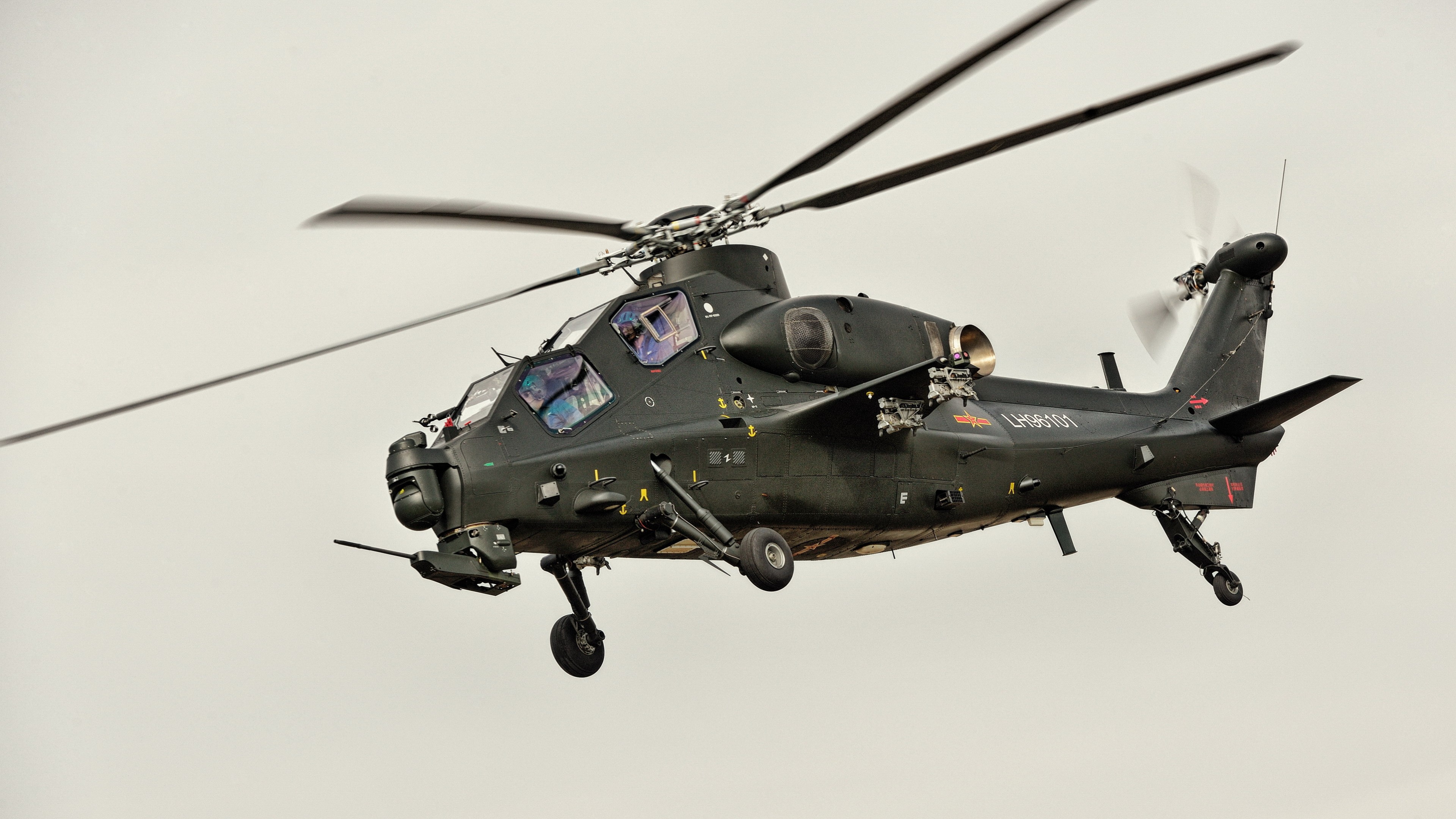 CAIC Z-10, attack helicopter, China Air Force, HD Wallpaper