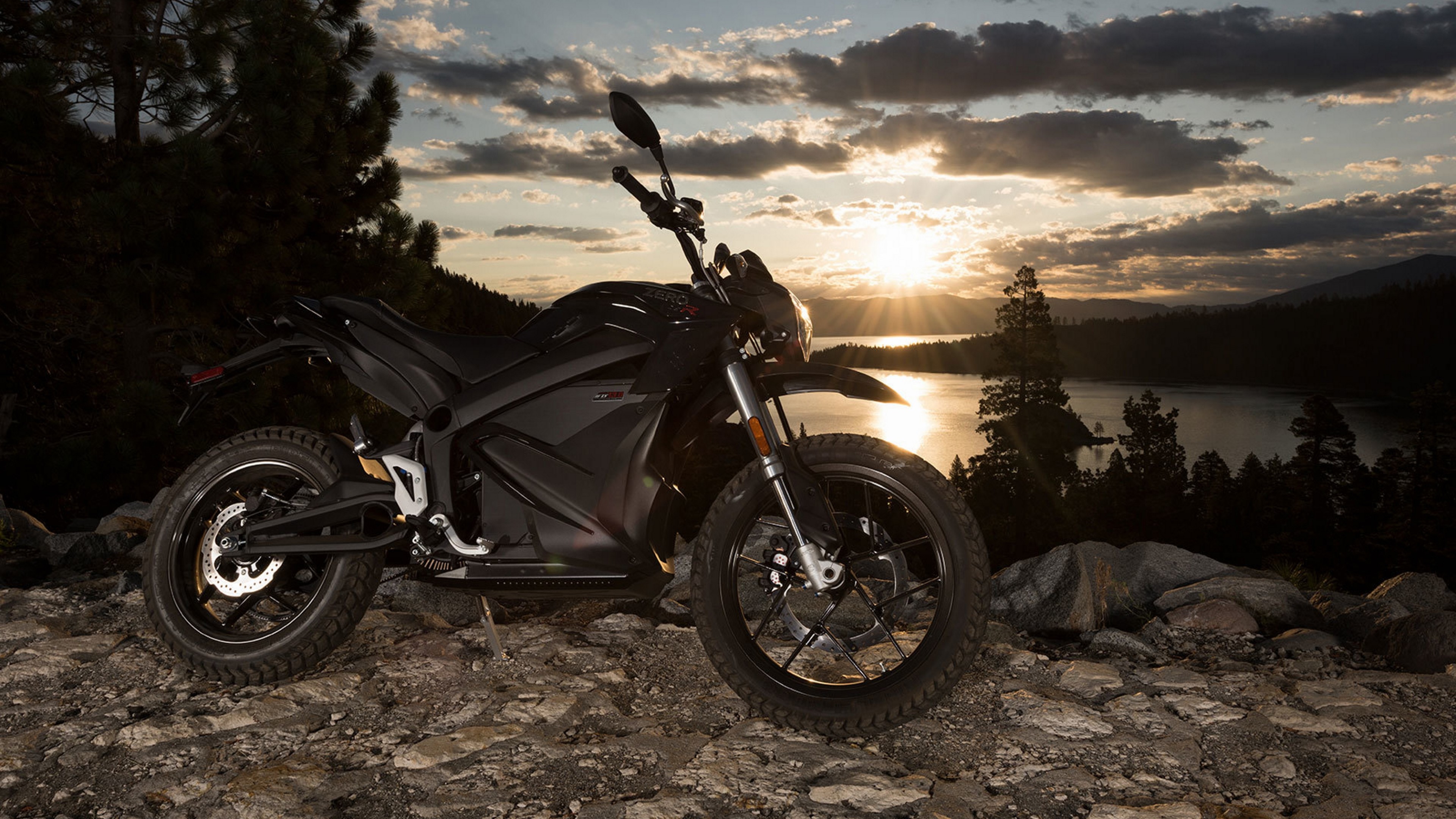 Zero DSR 2016, electrobike, black, electromotorcycle, HD Wallpaper
