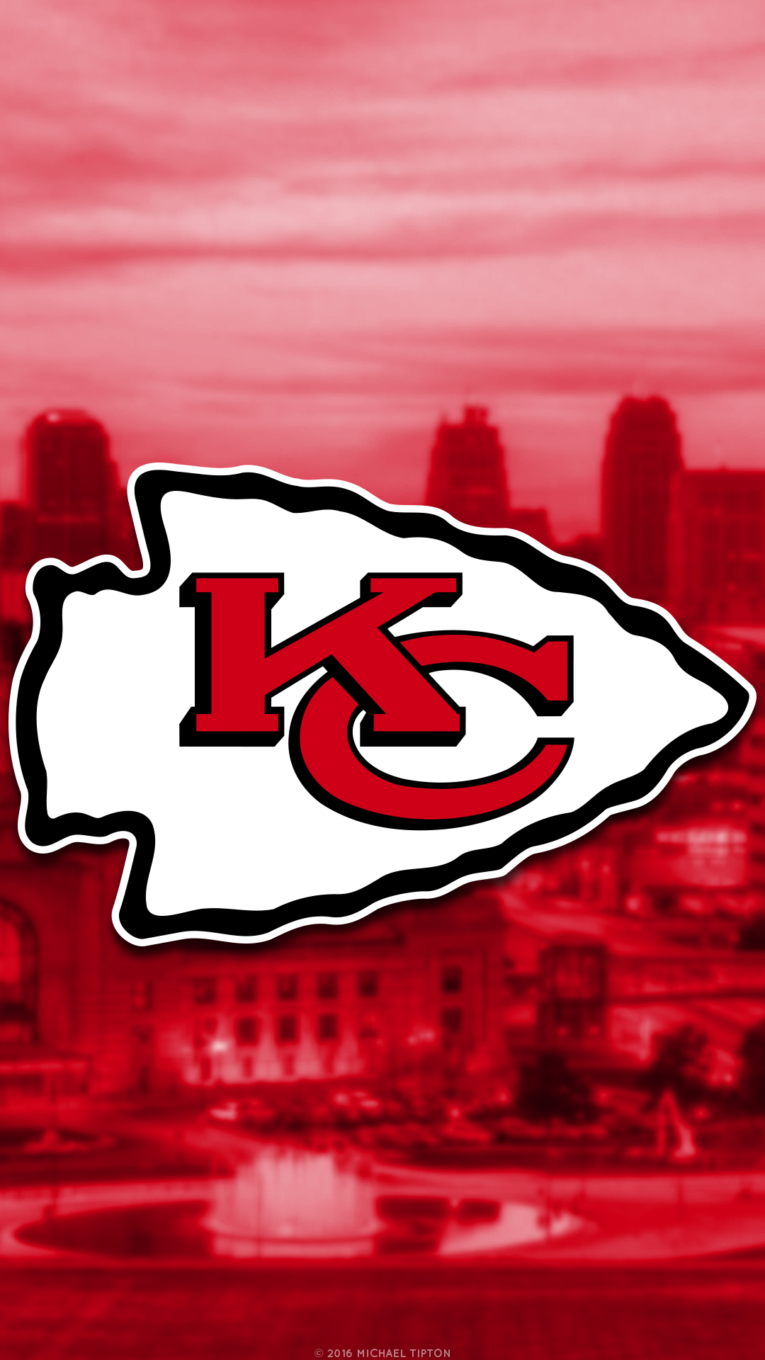 Sports Kansas City Chiefs, NFL, Logo, Emblem, 1080x1920, Phone HD Wallpaper
