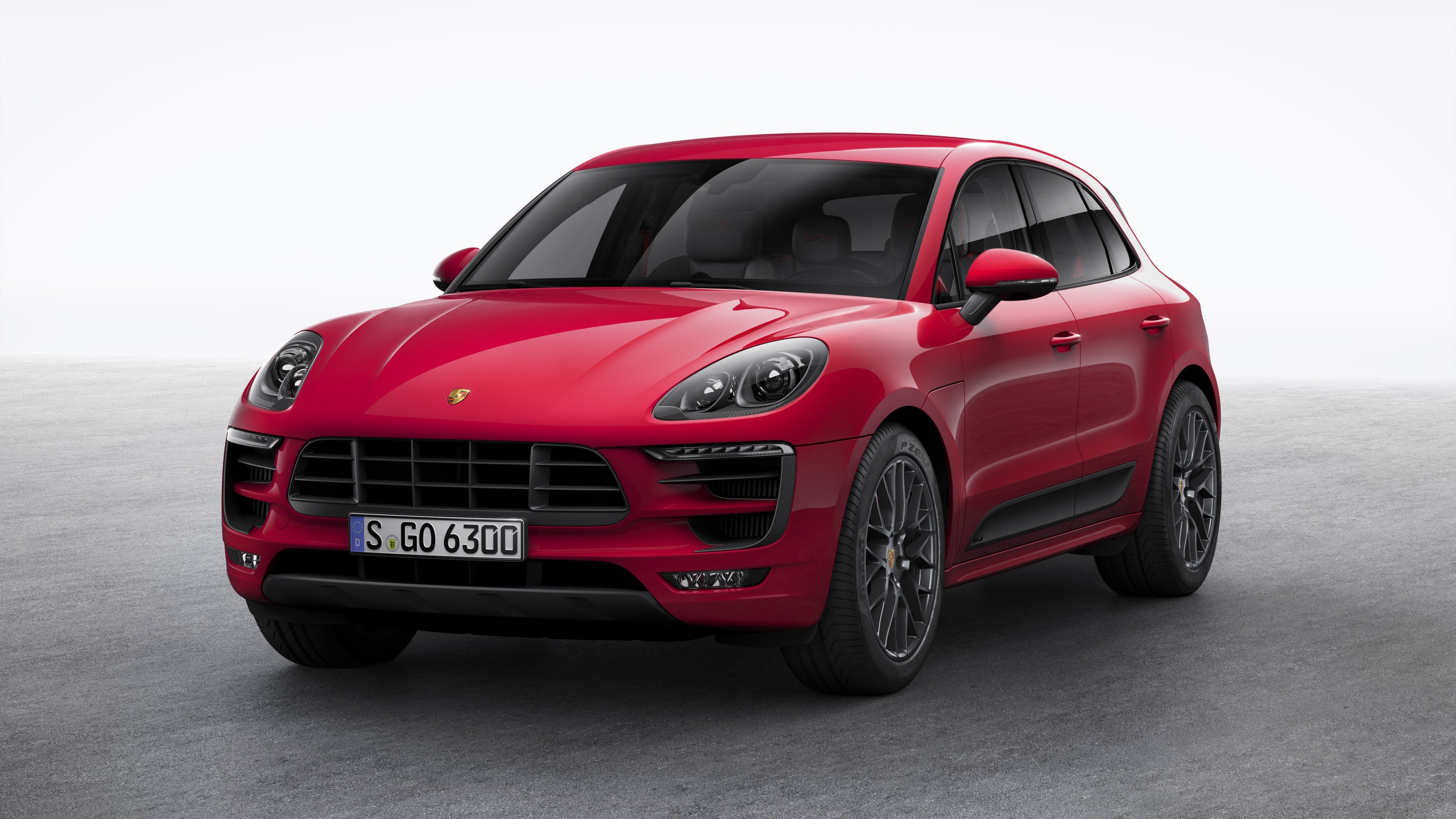 Porsche Macan GTS, concept, red, HD Wallpaper
