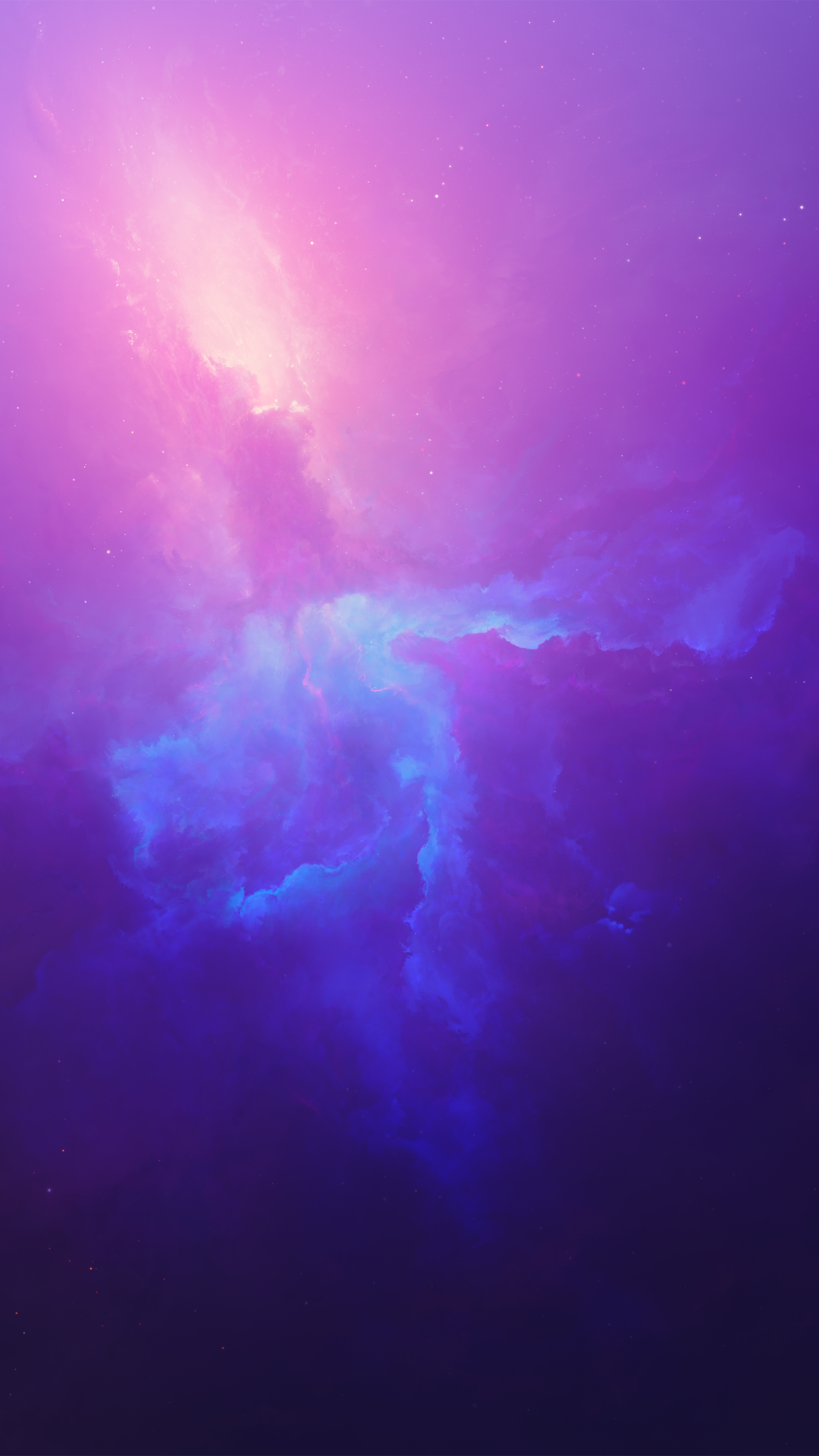 Sci Fi Nebula, Space, Purple, Blue, 1080x1920, Phone HD Wallpaper