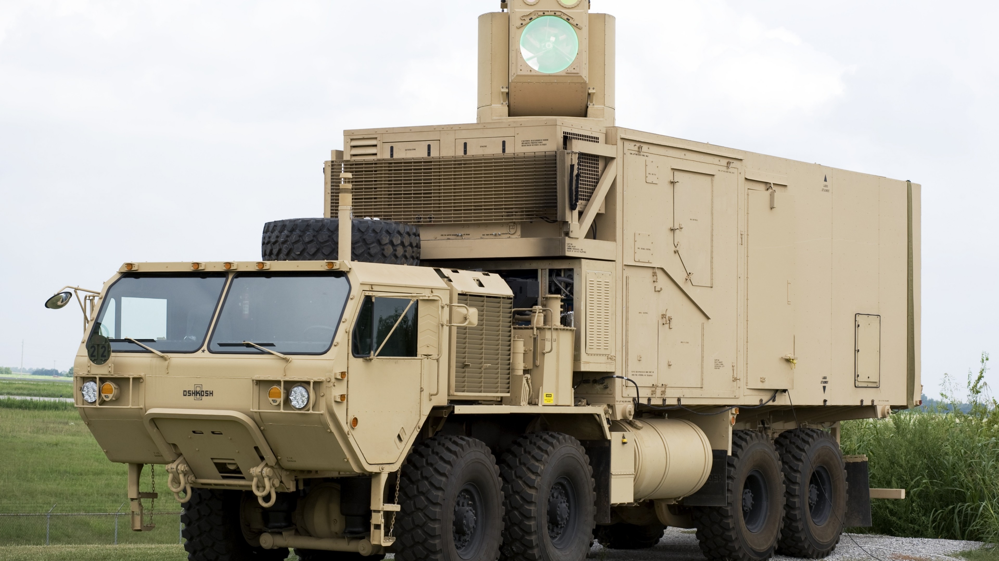 Boeing HEL MD, The High Energy Laser Mobile, USA Army, HD Wallpaper