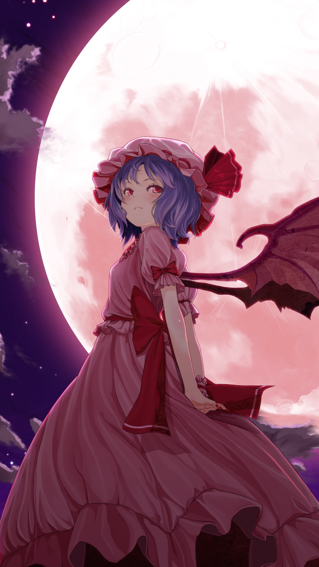 Anime Touhou, 1080x1920, Phone HD Wallpaper