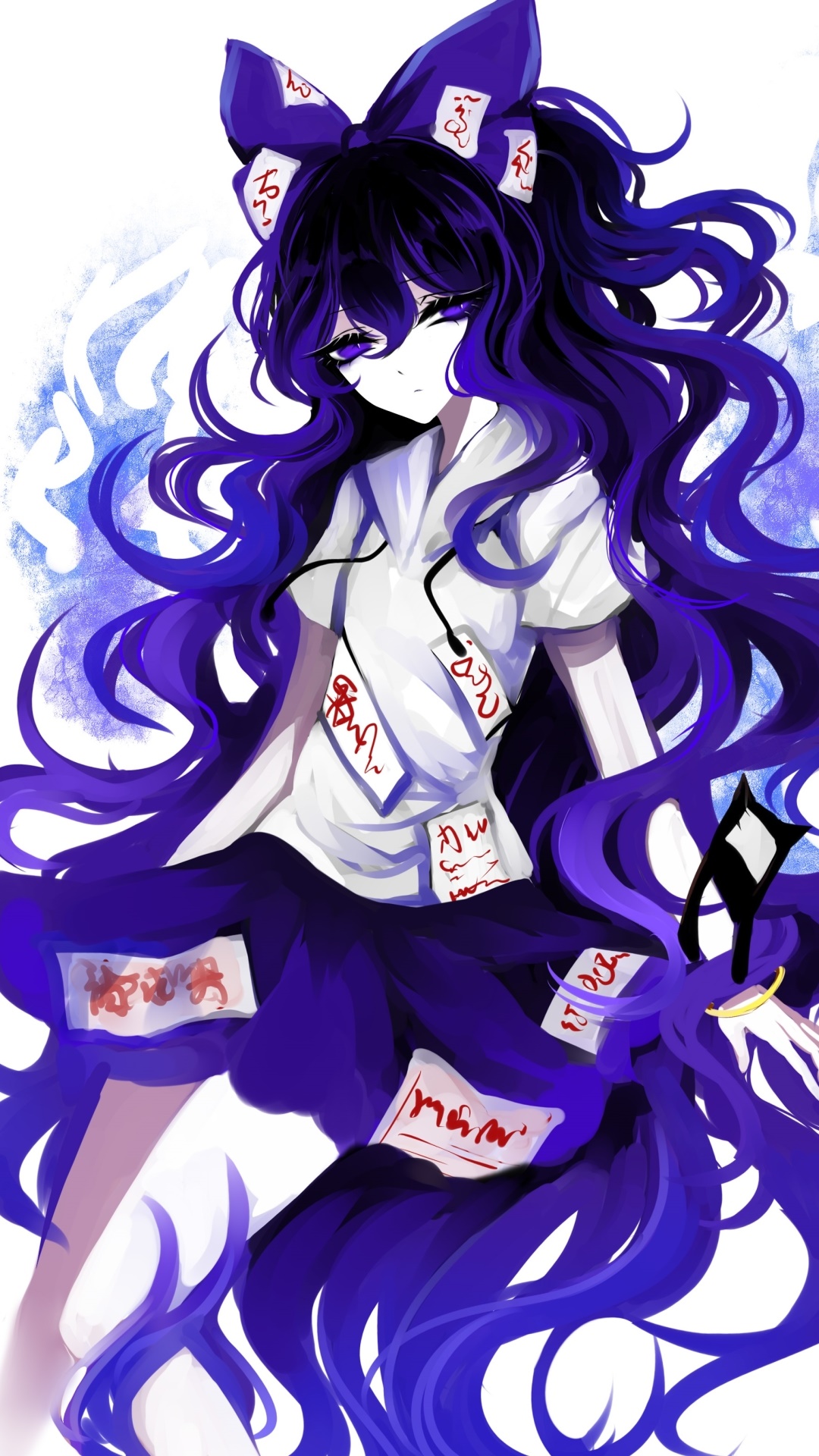 Anime Touhou, Shion Yorigami, 1080x1920, Phone HD Wallpaper