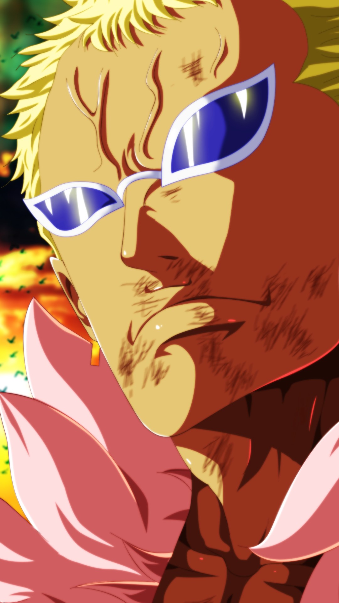 Anime One Piece, Donquixote Doflamingo, 1080x1920, Phone HD Wallpaper
