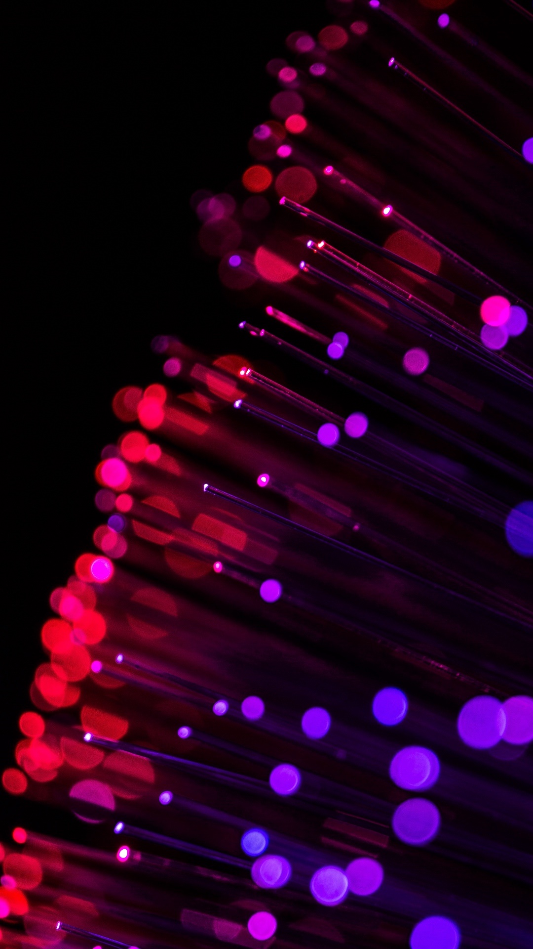 Abstract Light, Red, Bokeh, Purple, 1080x1920, Phone HD Wallpaper