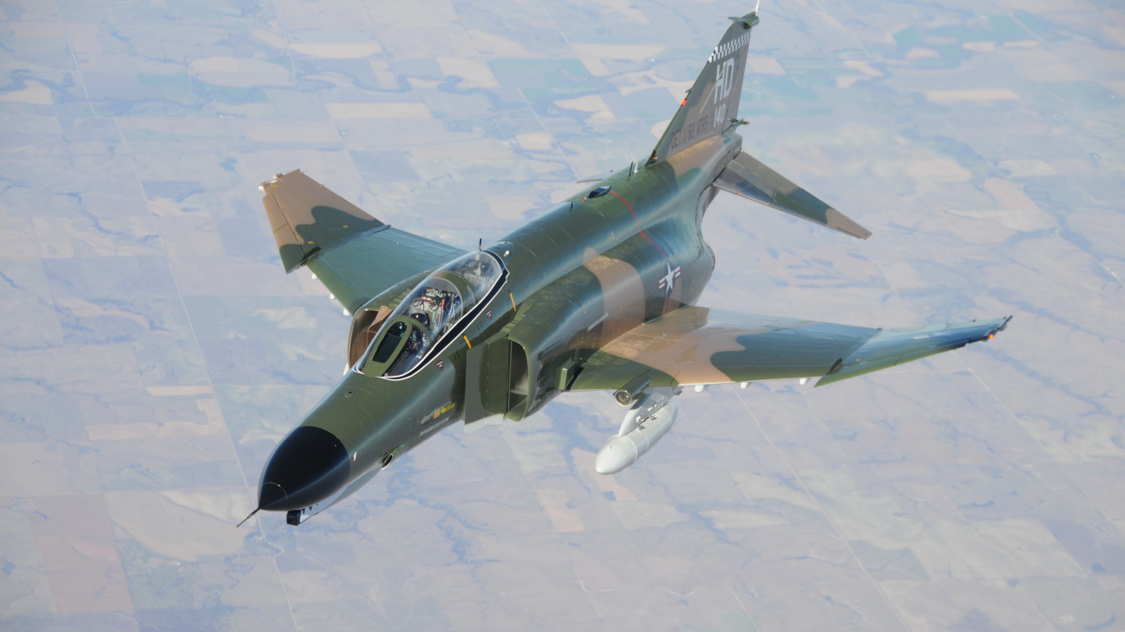 McDonnell Douglas F-4 Phantom II, F 4, fighter-bomber, Phantom 2, US Air Force, fighter, HD Wallpaper