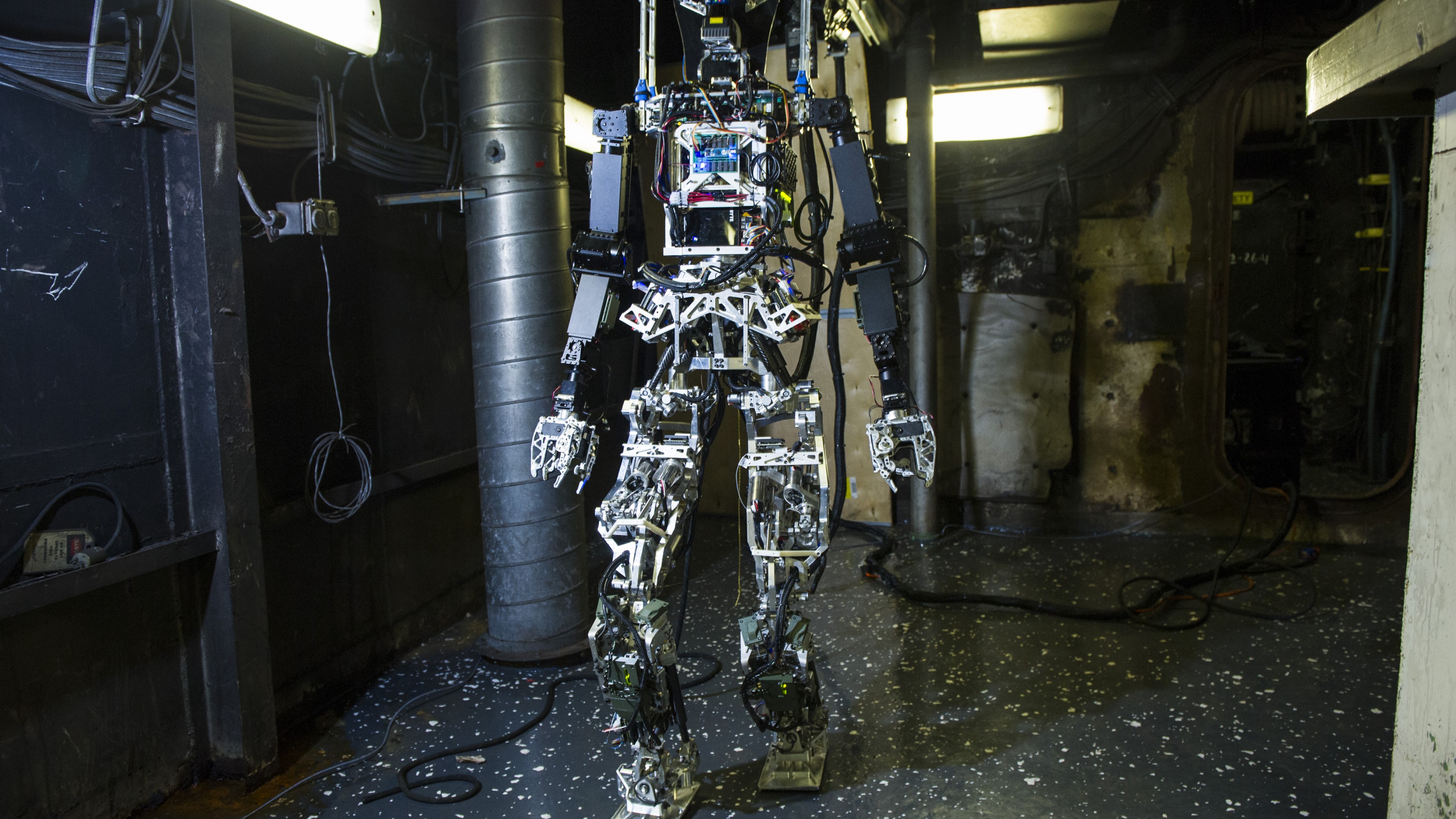 Saffir robot, fire-robot, SoftBank, HD Wallpaper