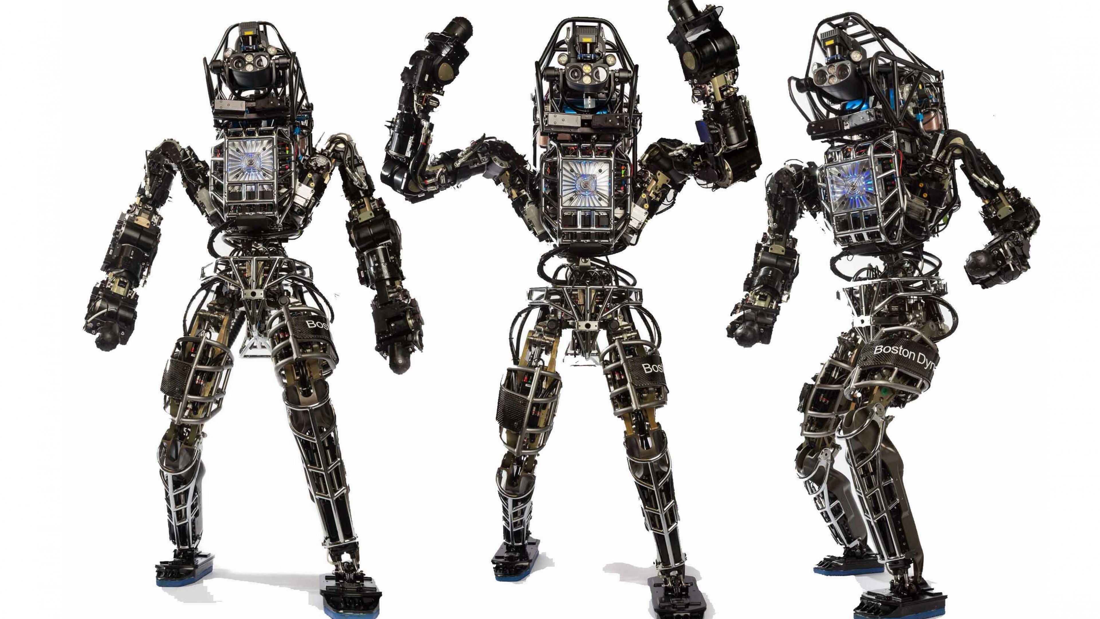 Robot Atlas, Team HCU, DARPA Robotics Challenge 2015, HD Wallpaper