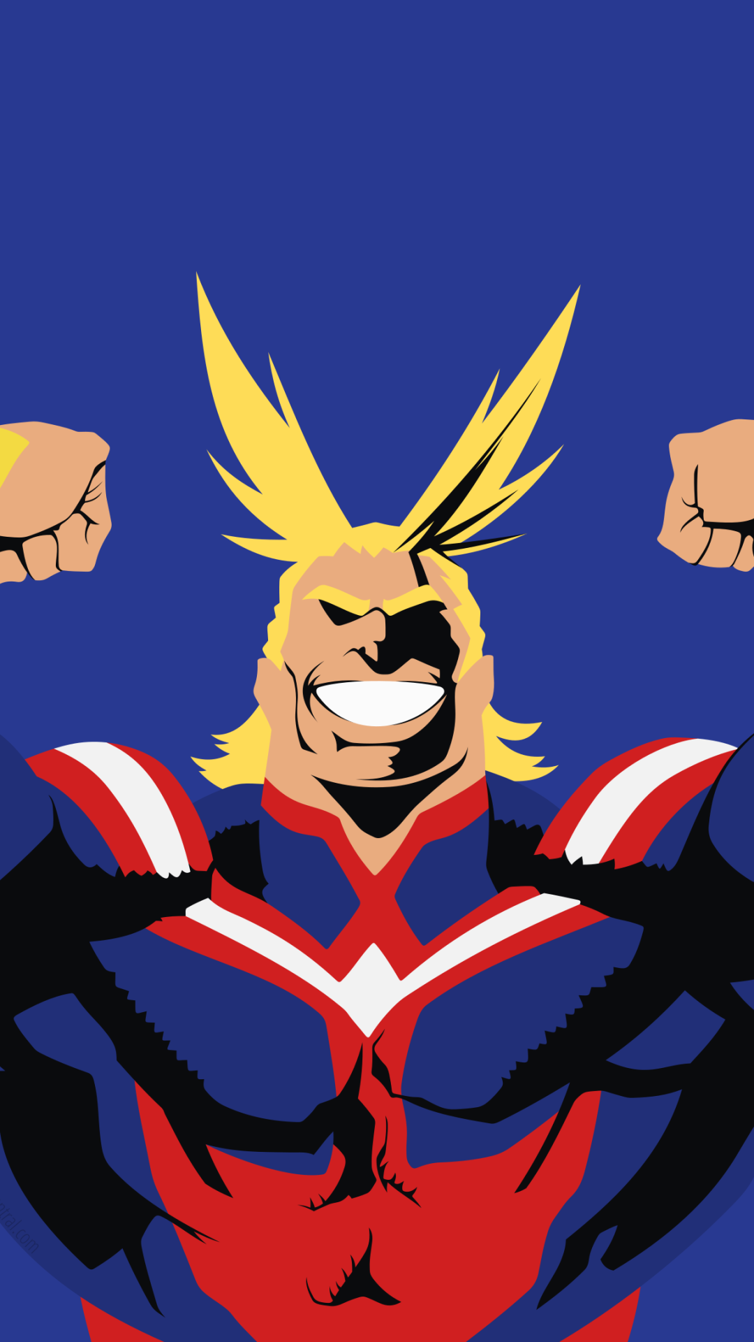 Anime My Hero Academia, All Might, Toshinori Yagi, 1080x1920, Phone HD Wallpaper