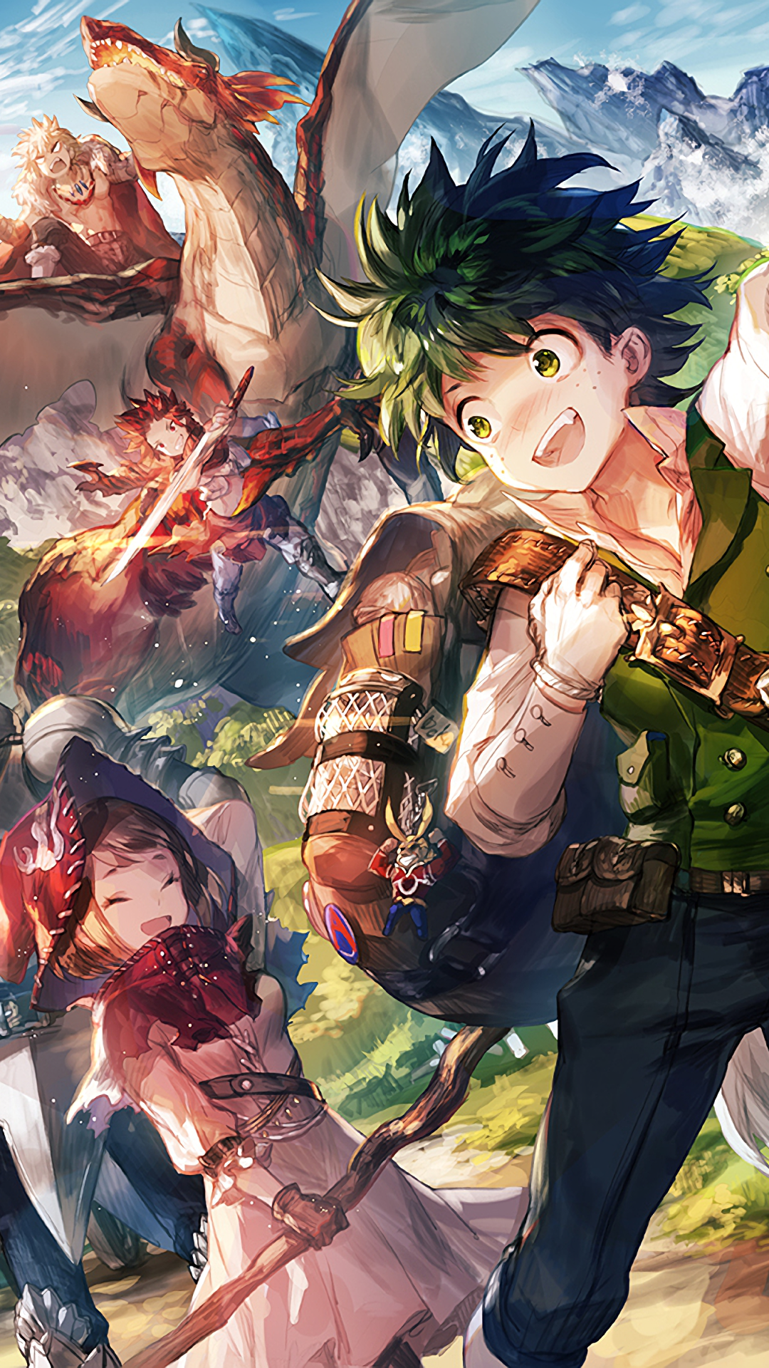 Anime My Hero Academia, Izuku Midoriya, 1080x1920, Phone HD Wallpaper