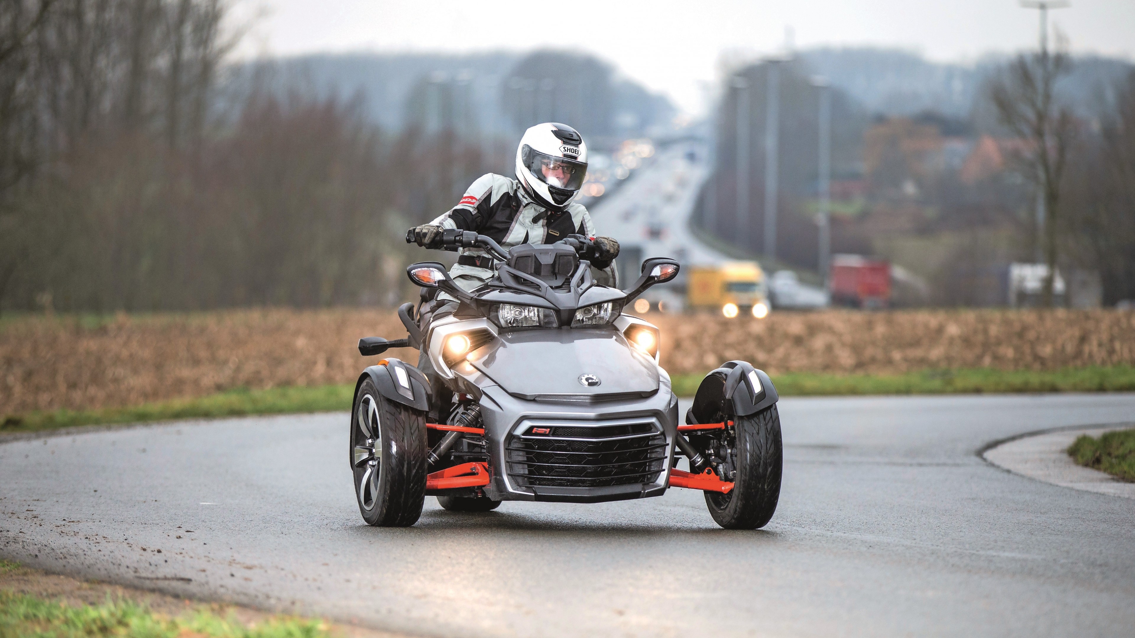 CAN-AM SPYDER F3-T, tricycle, test, HD Wallpaper