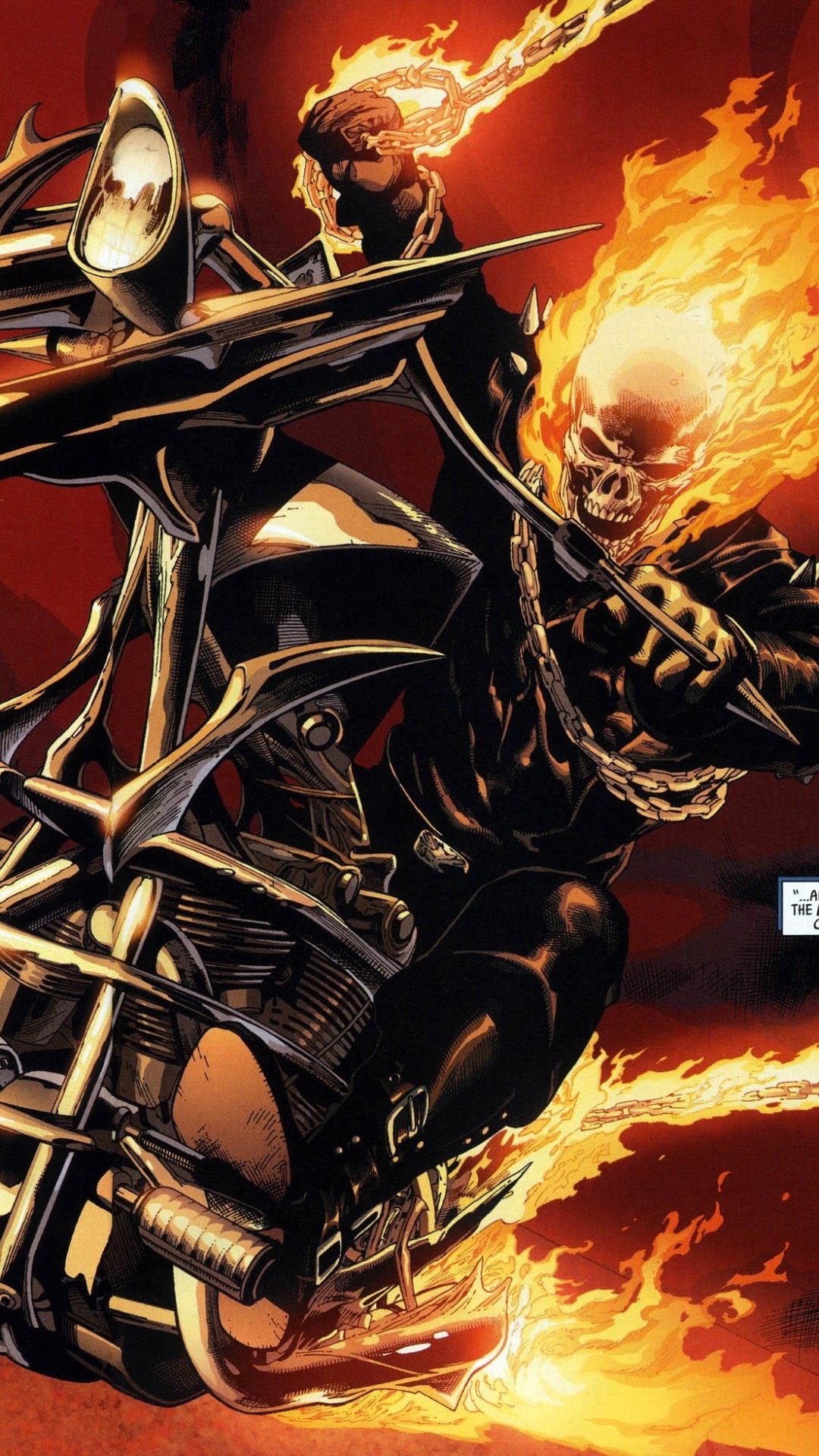 Comics Ghost Rider, 1080x1920, Phone HD Wallpaper