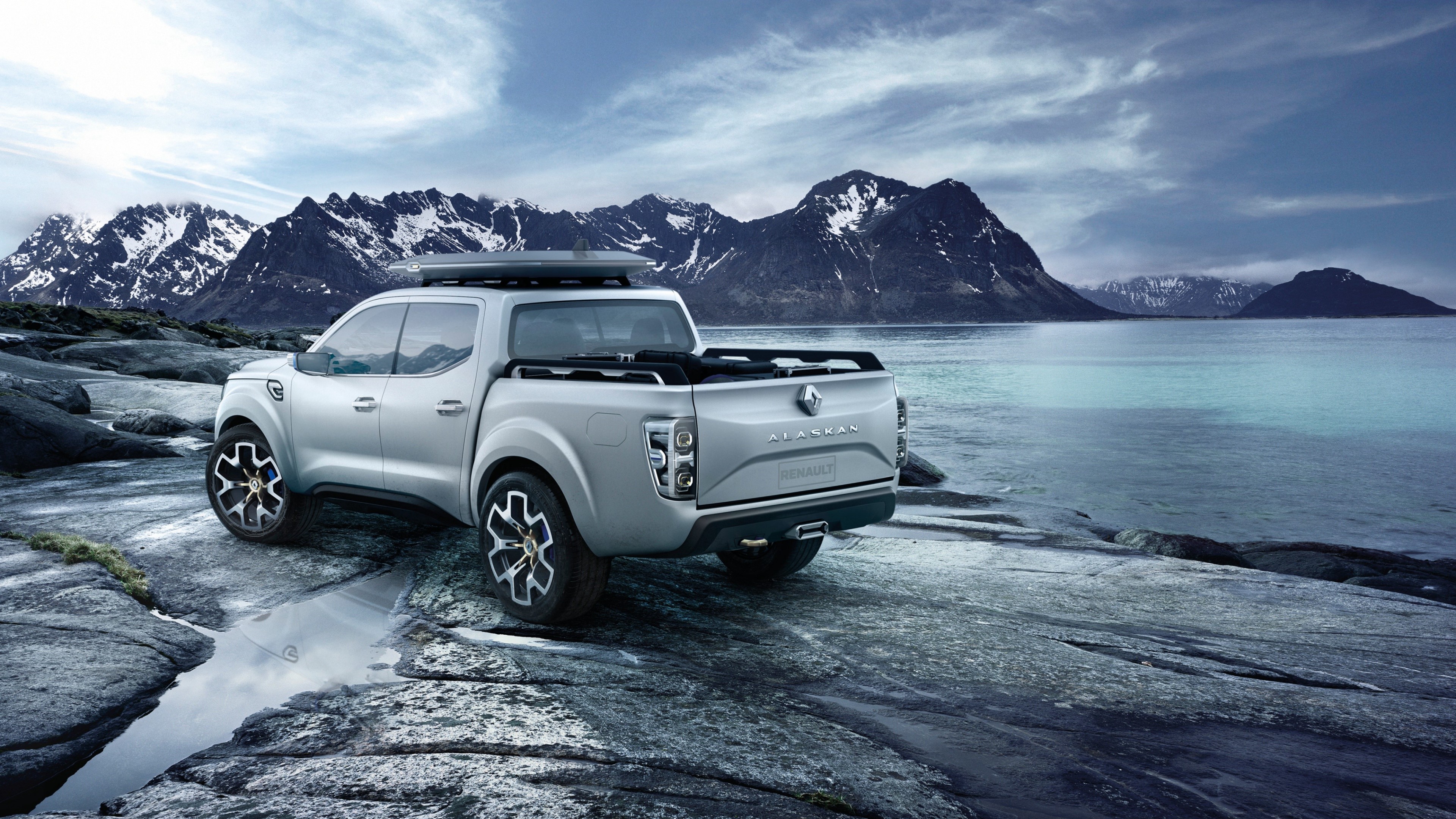 Renault Alaskan, concept, pick-up, HD Wallpaper