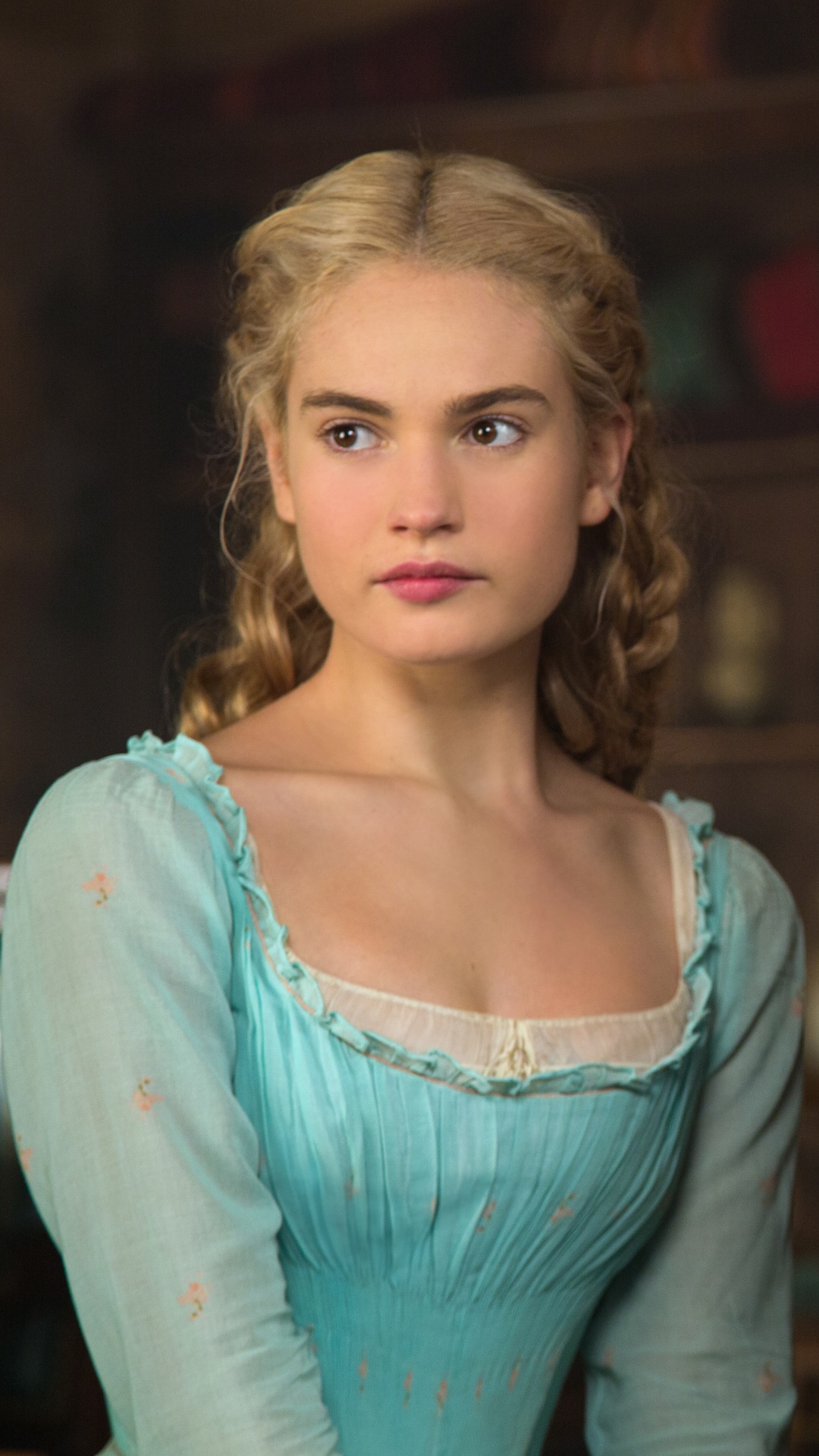 Movie Cinderella (2015), Lily James, 1080x1920, Phone HD Wallpaper
