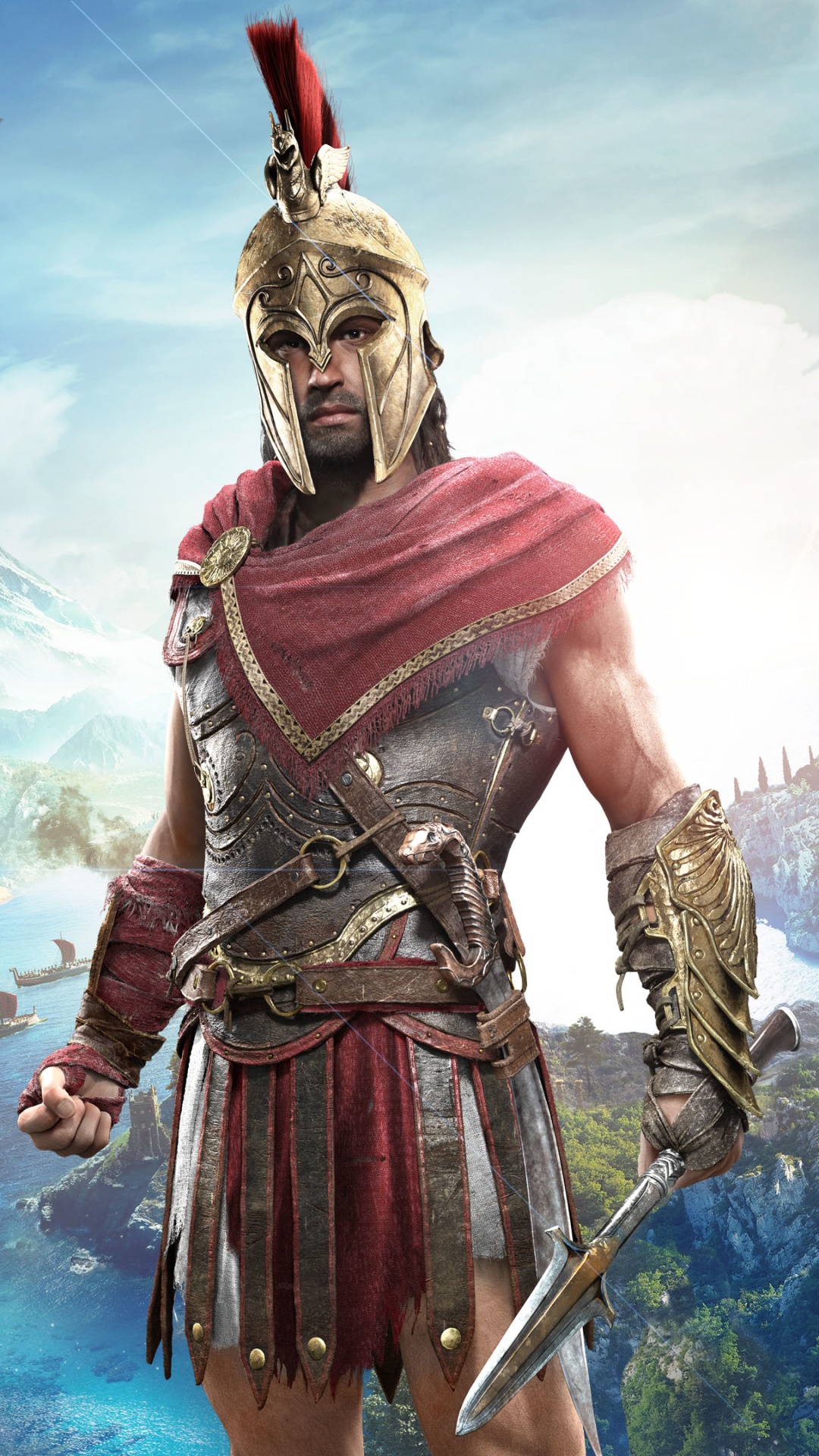 Video Game Assassins Creed Odyssey, 1080x1920, Phone HD Wallpaper