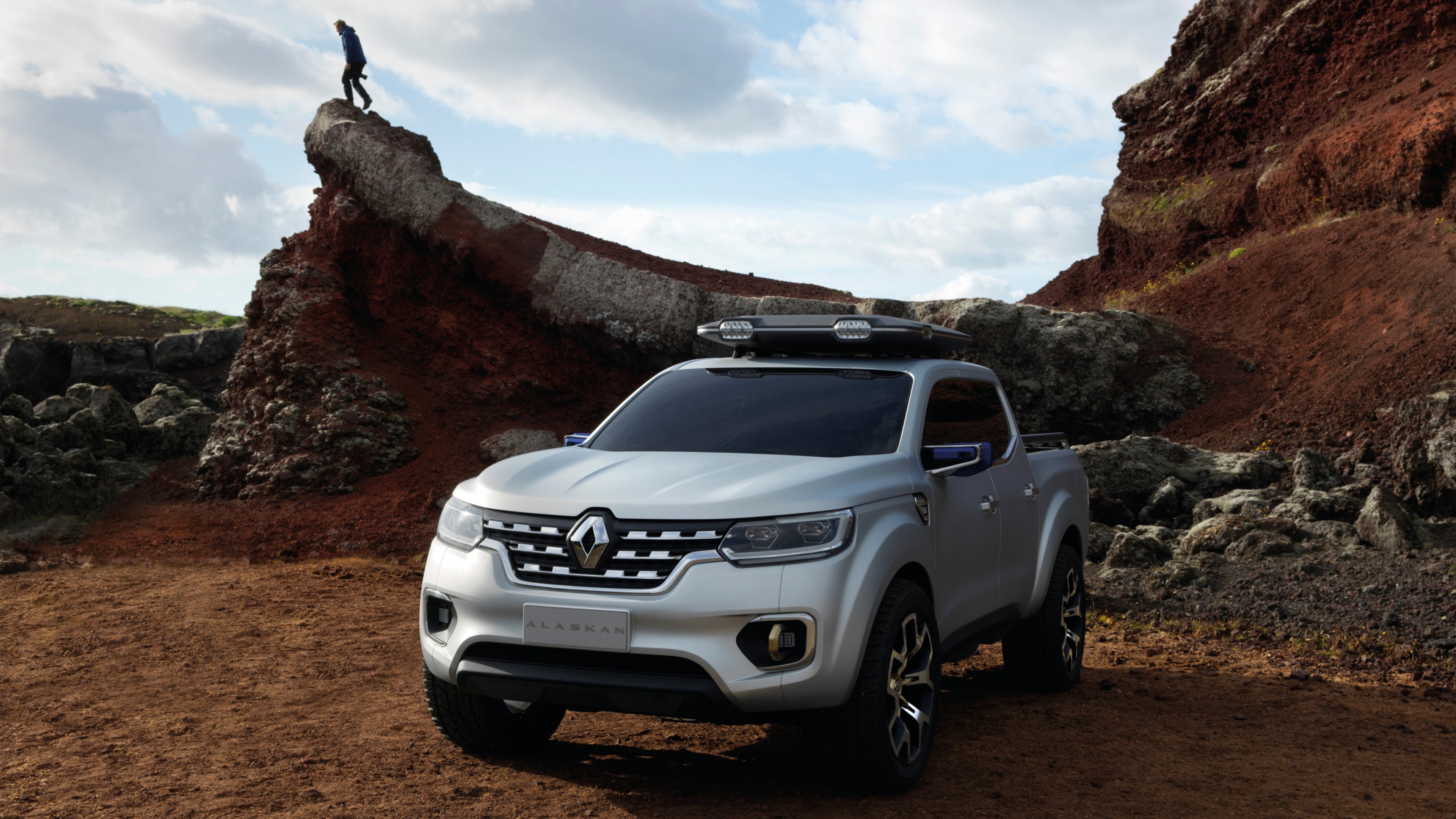 Renault Alaskan, concept, pick-up, HD Wallpaper