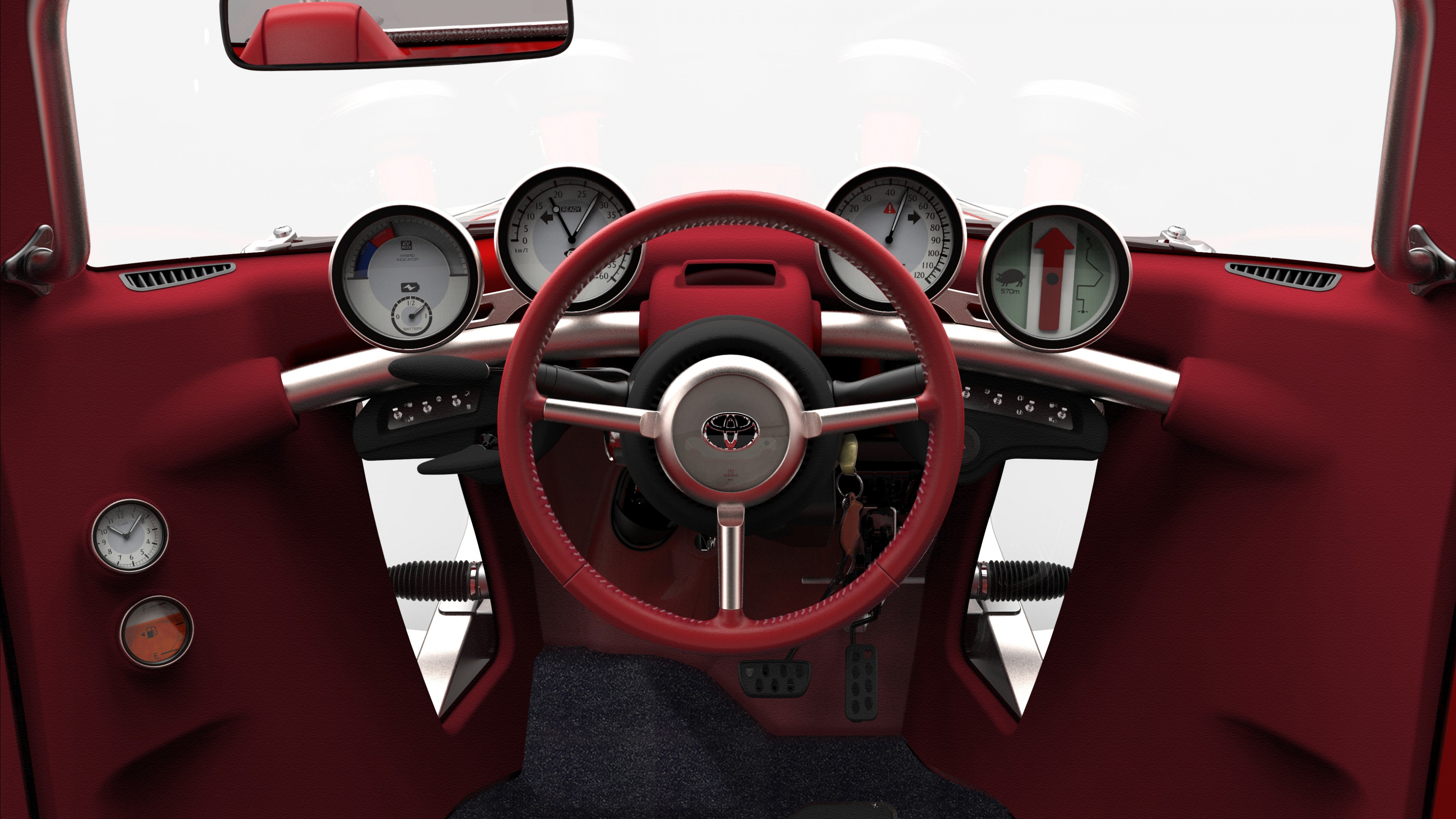 Toyota Kikai, concept, future cars, HD Wallpaper
