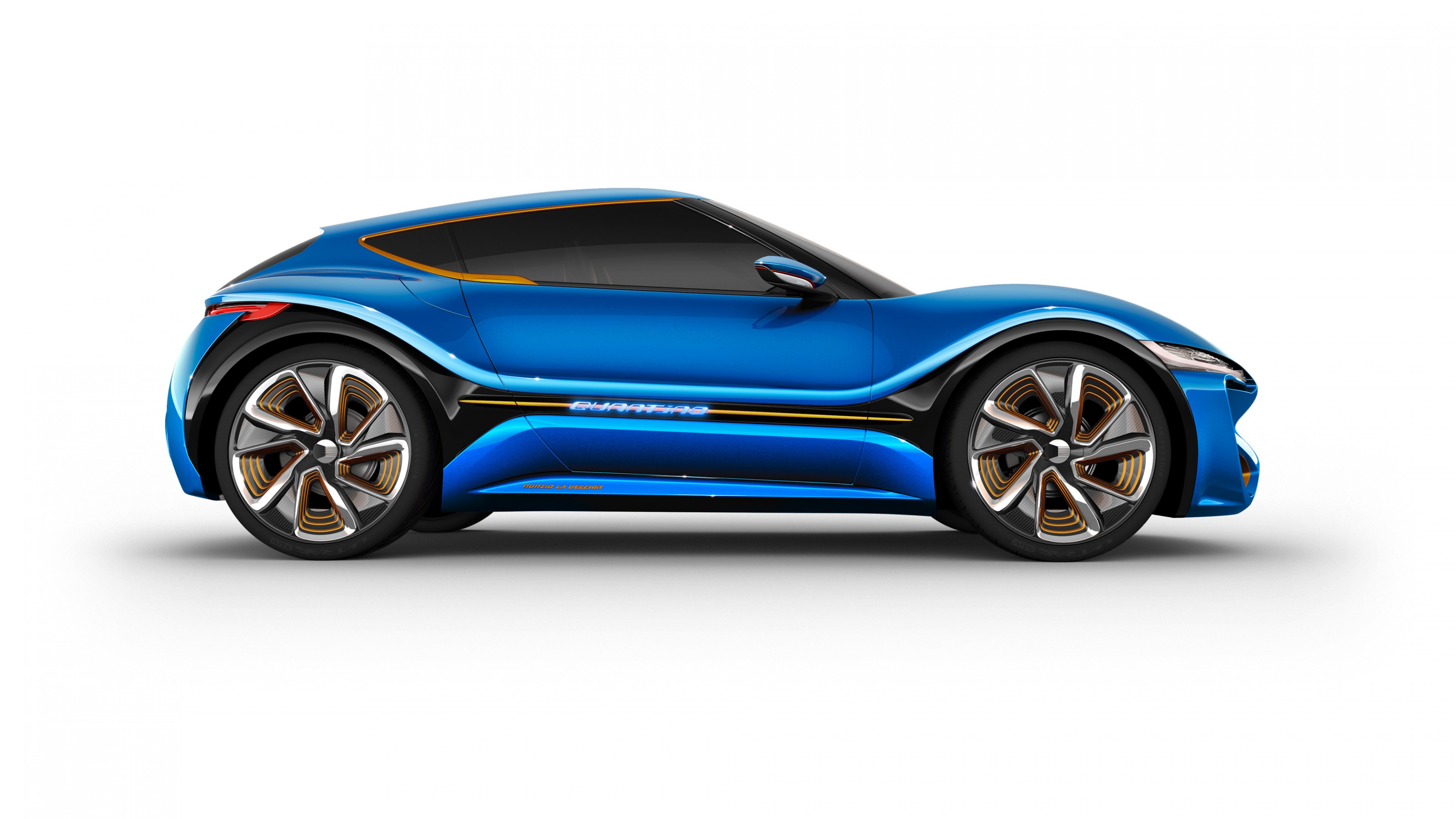 NanoFlowcell QUANTiNO, concept, hybrid, hatchback, blue, HD Wallpaper