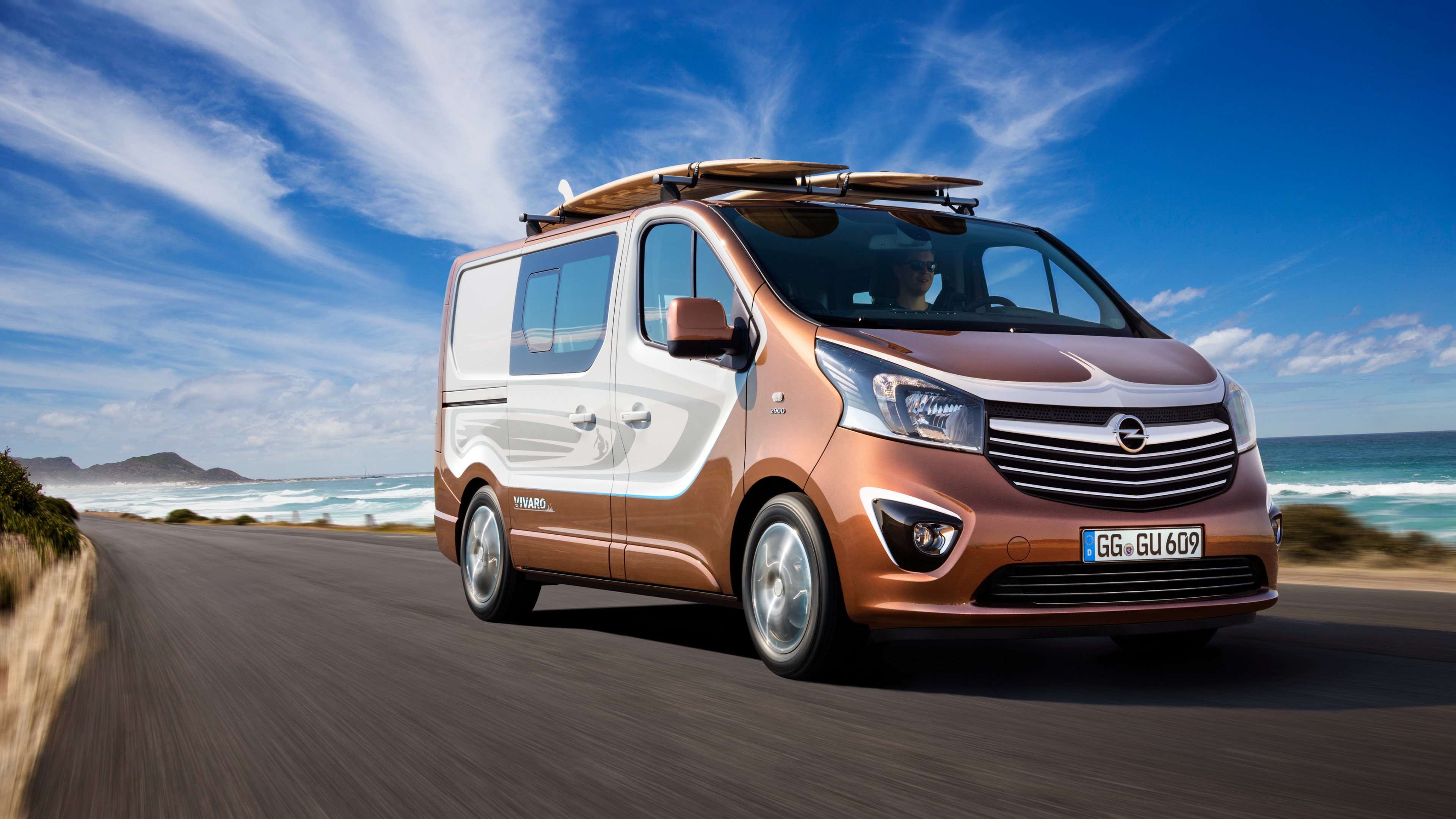 Opel Vivaro Surf, Frankfurt Auto Show 2015, IAA 2015, HD Wallpaper