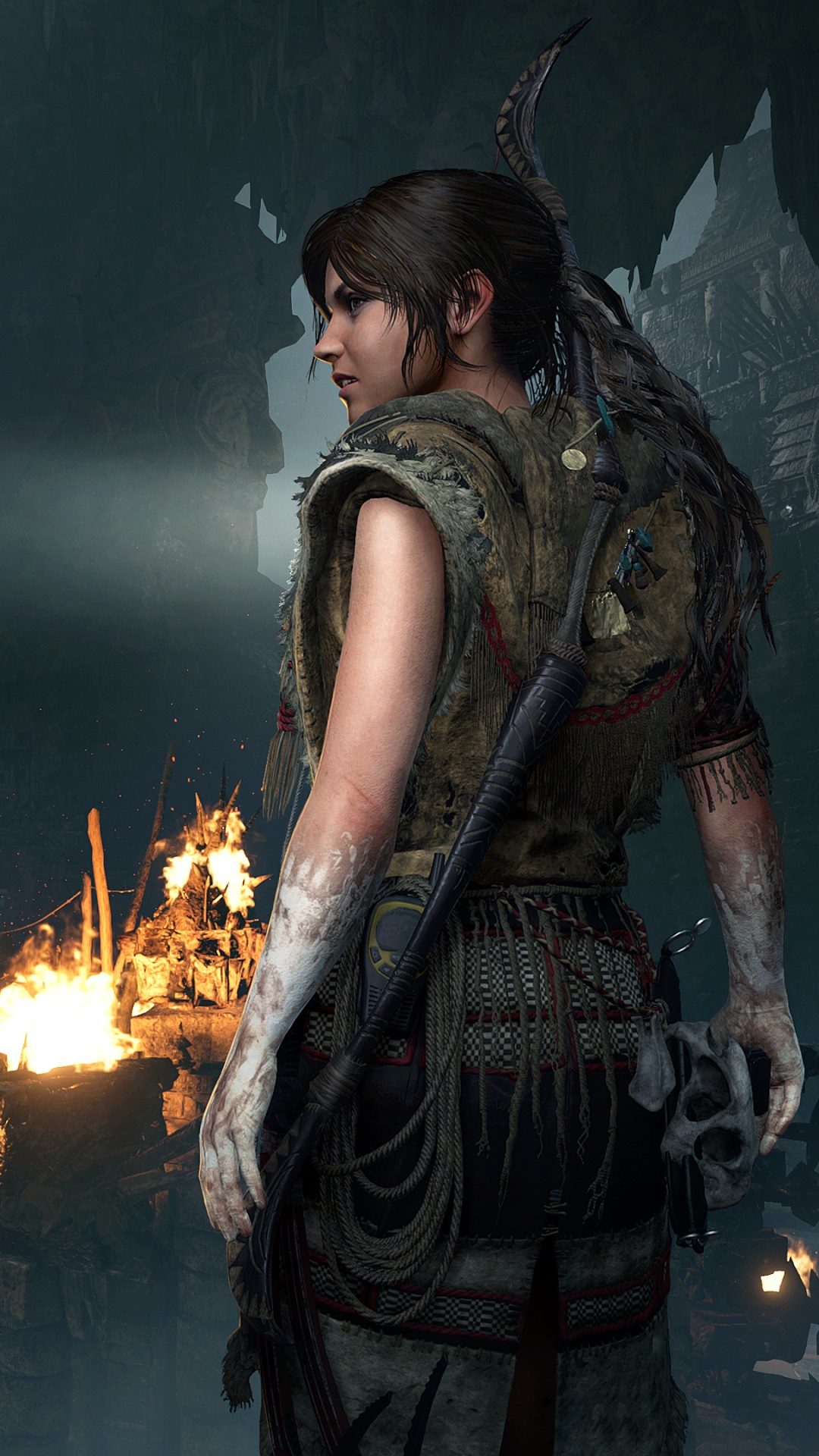 Video Game Shadow of the Tomb Raider, Lara Croft, 1080x1920, Phone HD Wallpaper