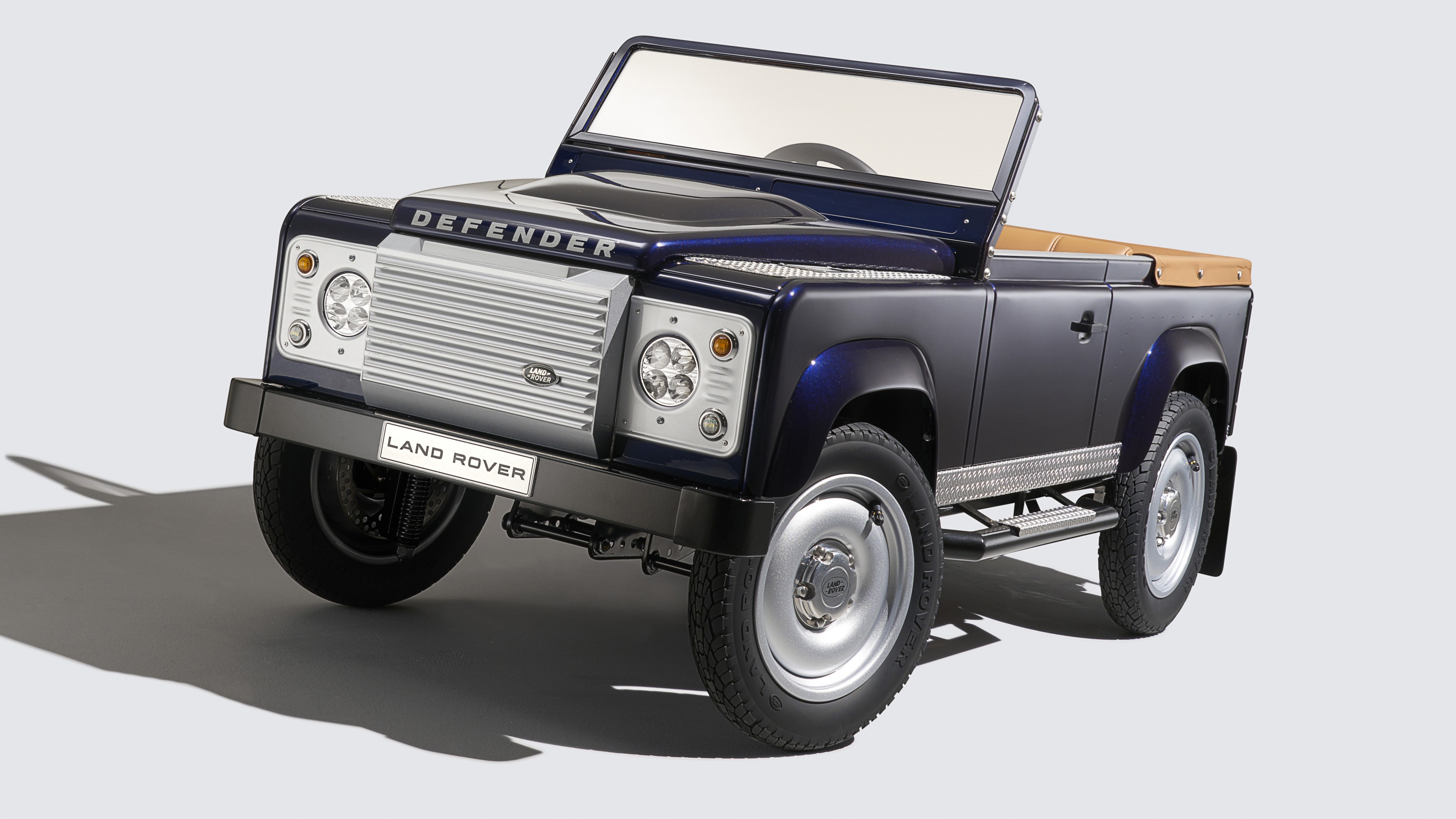 Land Rover Defender, pedalcar, suv, 2016, HD Wallpaper