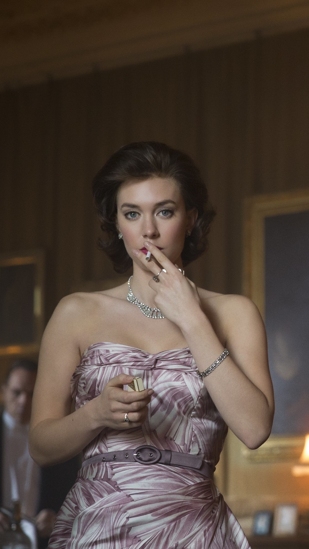 TV Show The Crown, Vanessa Kirby, Princess Margaret, 1080x1920, Phone HD Wallpaper