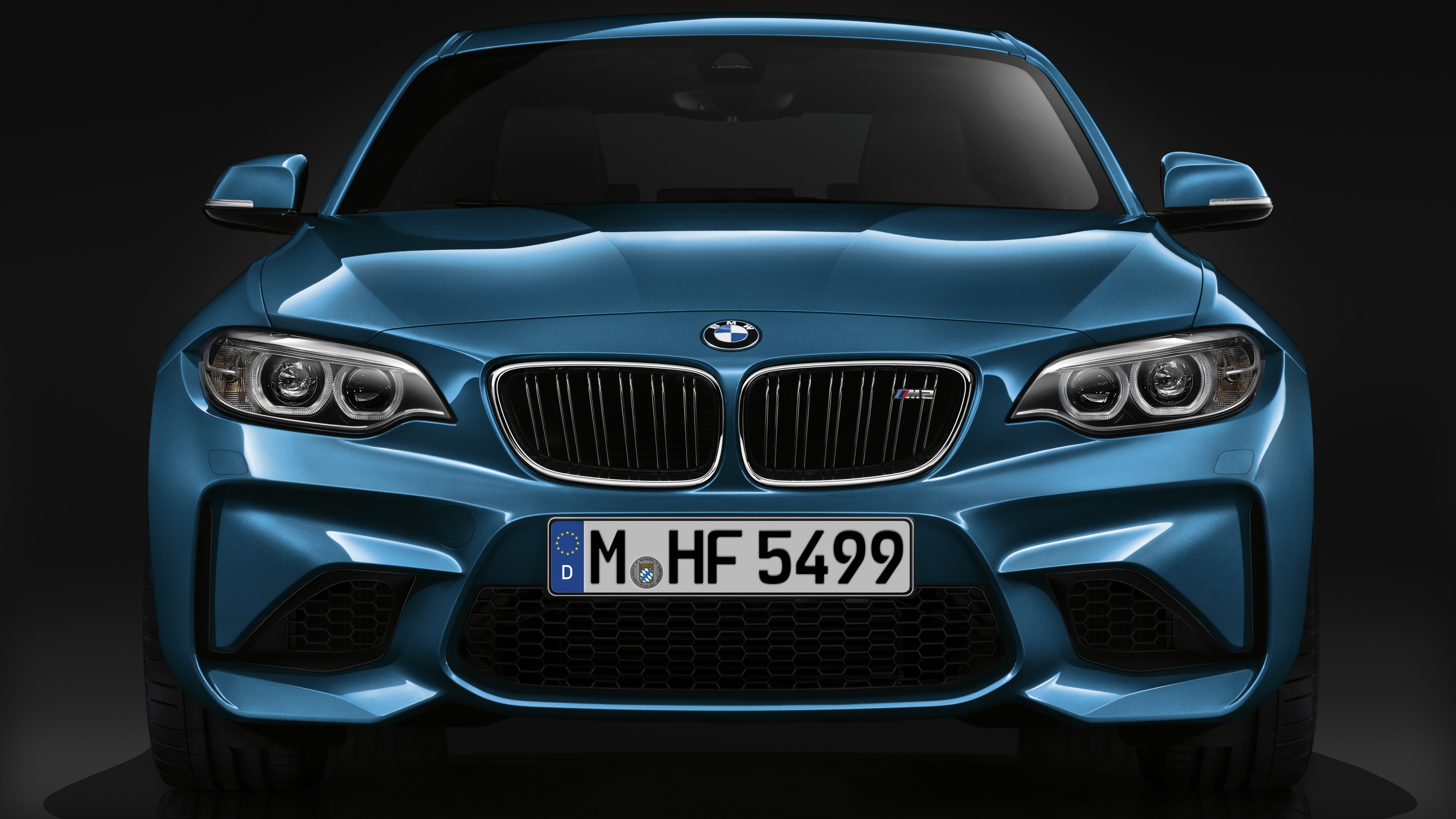 BMW M2, blue, SUV, xDrive, sDrive, HD Wallpaper