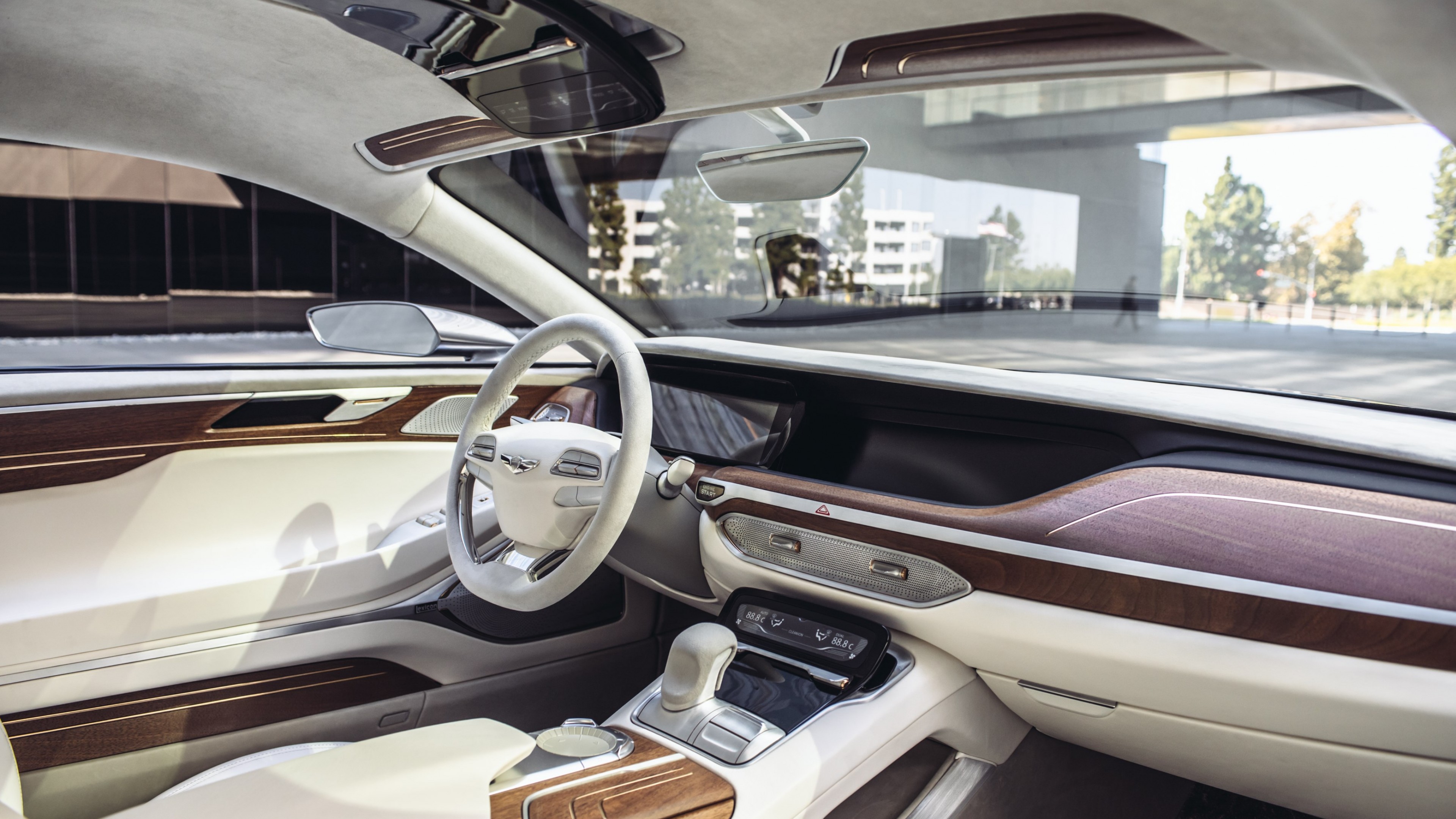 Hyundai Vision G, coupe, concept, interior, hyundai, HD Wallpaper