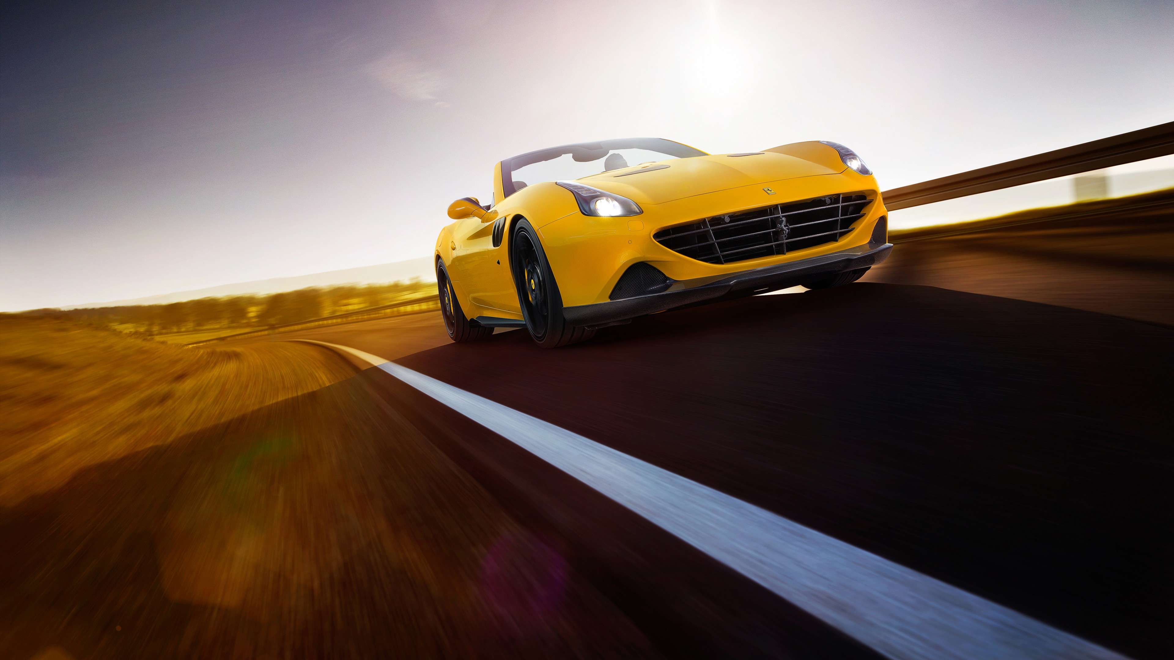 Ferrari California T, Novitec Rosso, yellow, HD Wallpaper