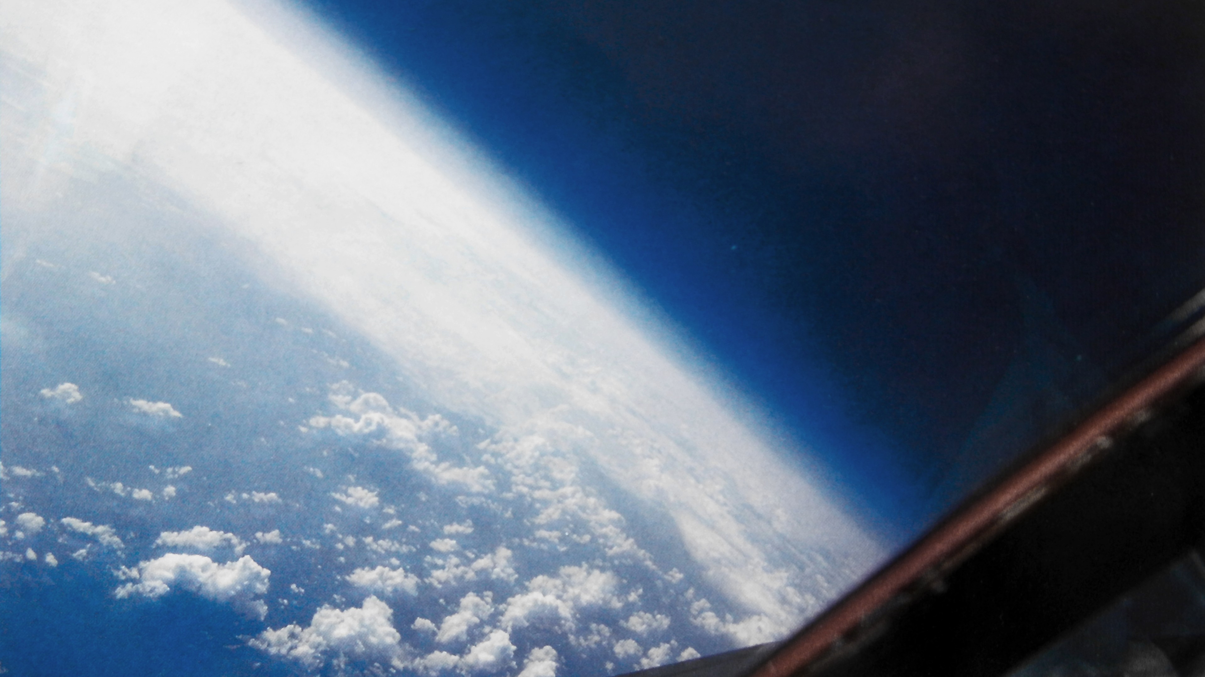 earth, space, clouds, HD Wallpaper