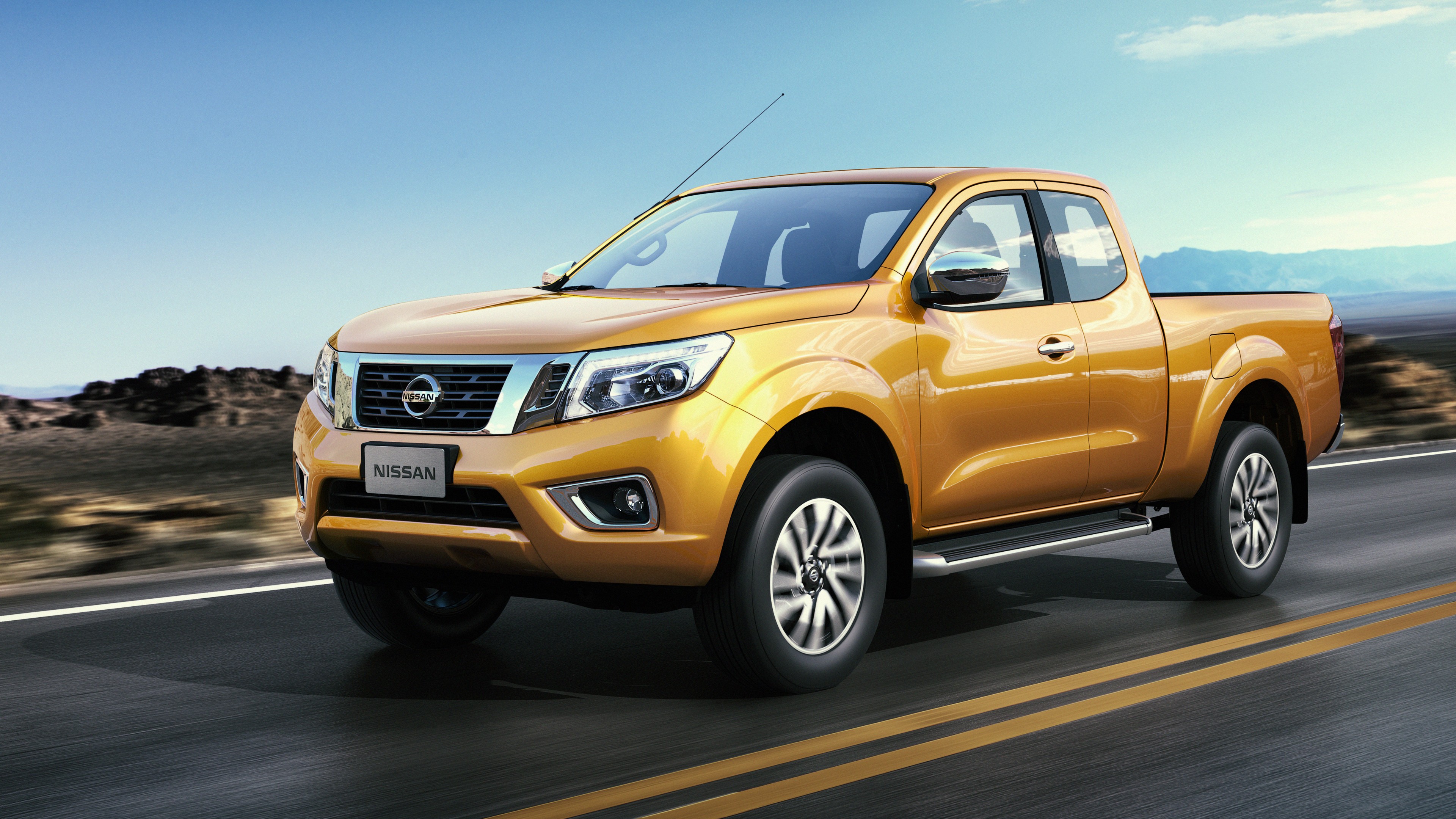 Nissan NP300 NAVARA, Nissan, Navara, gold, Frankfurt 2015, HD Wallpaper