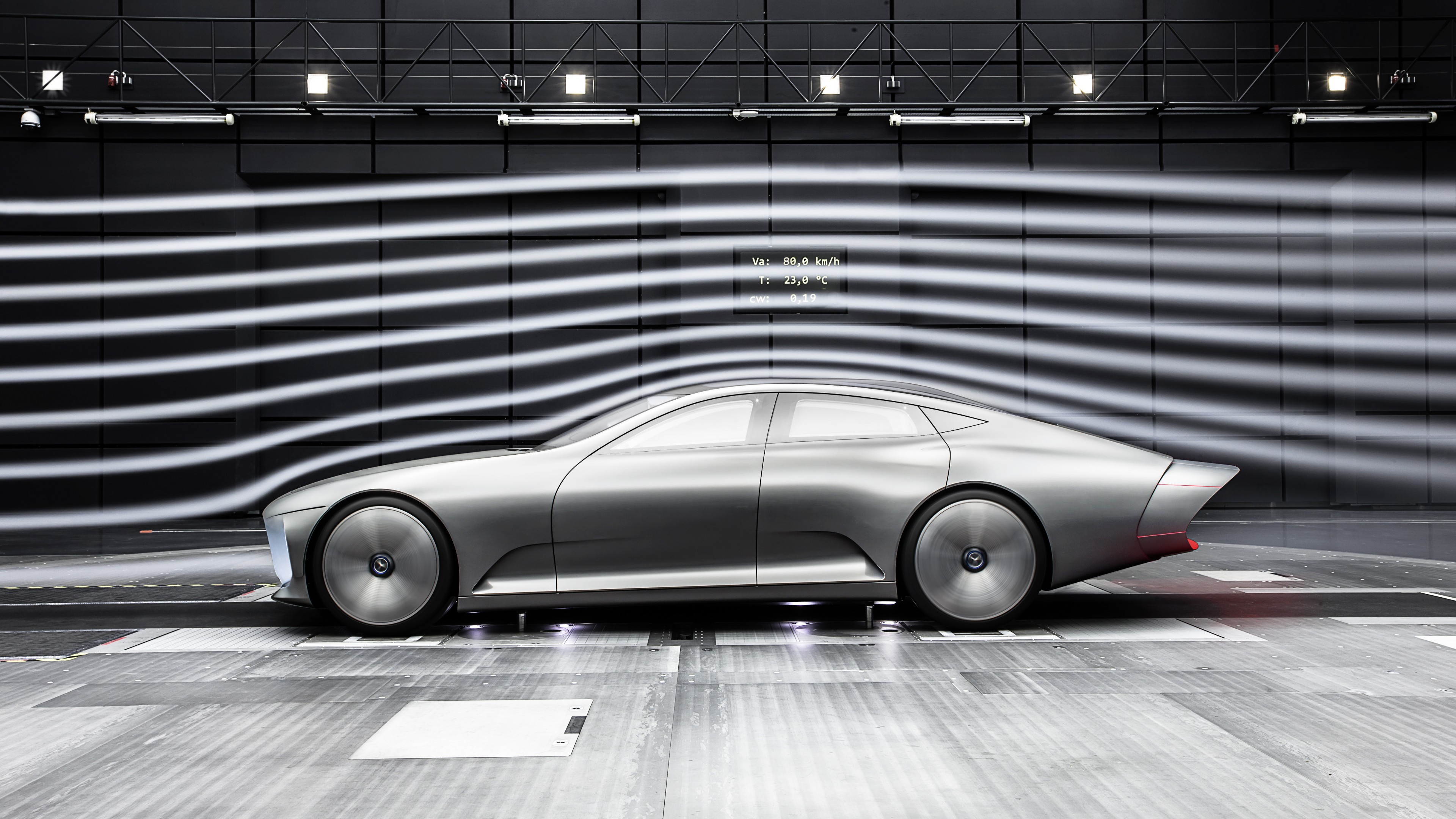 Mercedes-Benz IAA, concept car, silver, Frankfurt 2015, HD Wallpaper