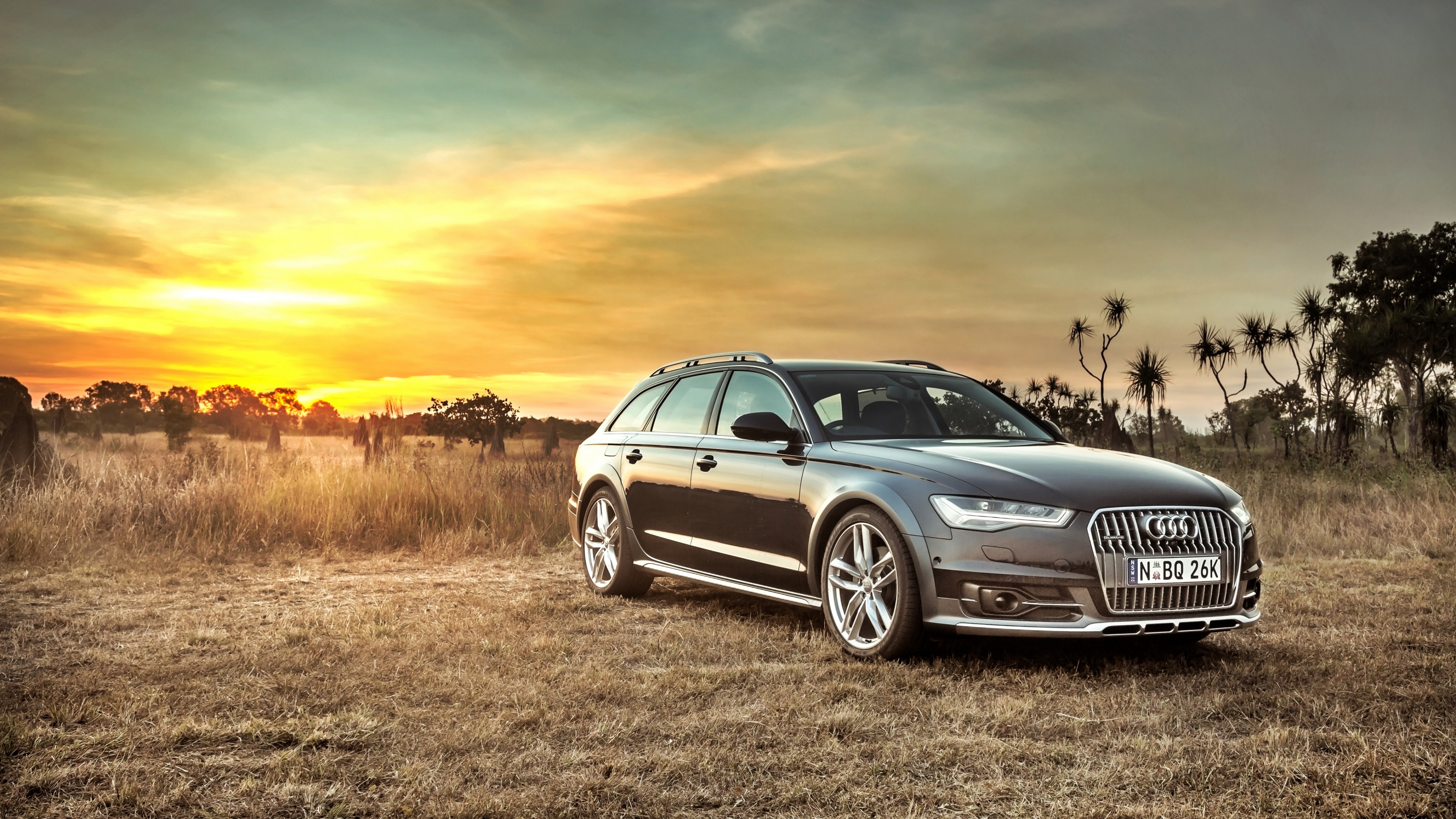Audi A6, Quattro, allroad, Audi, 2016, HD Wallpaper