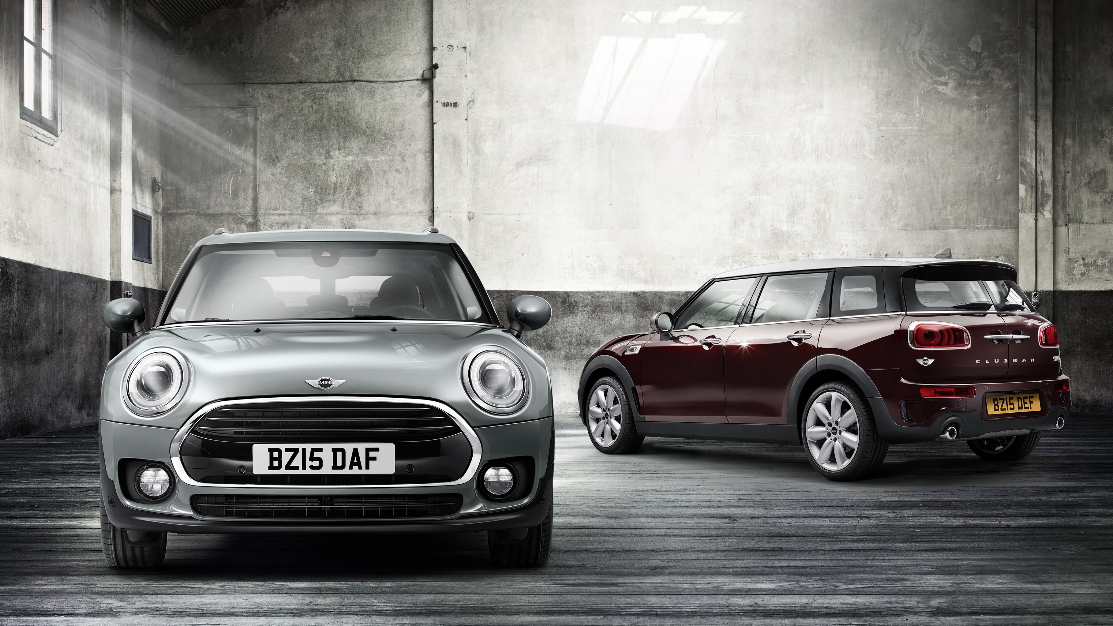 MINI Clubman estate, brand, Frankfurt 2015, HD Wallpaper