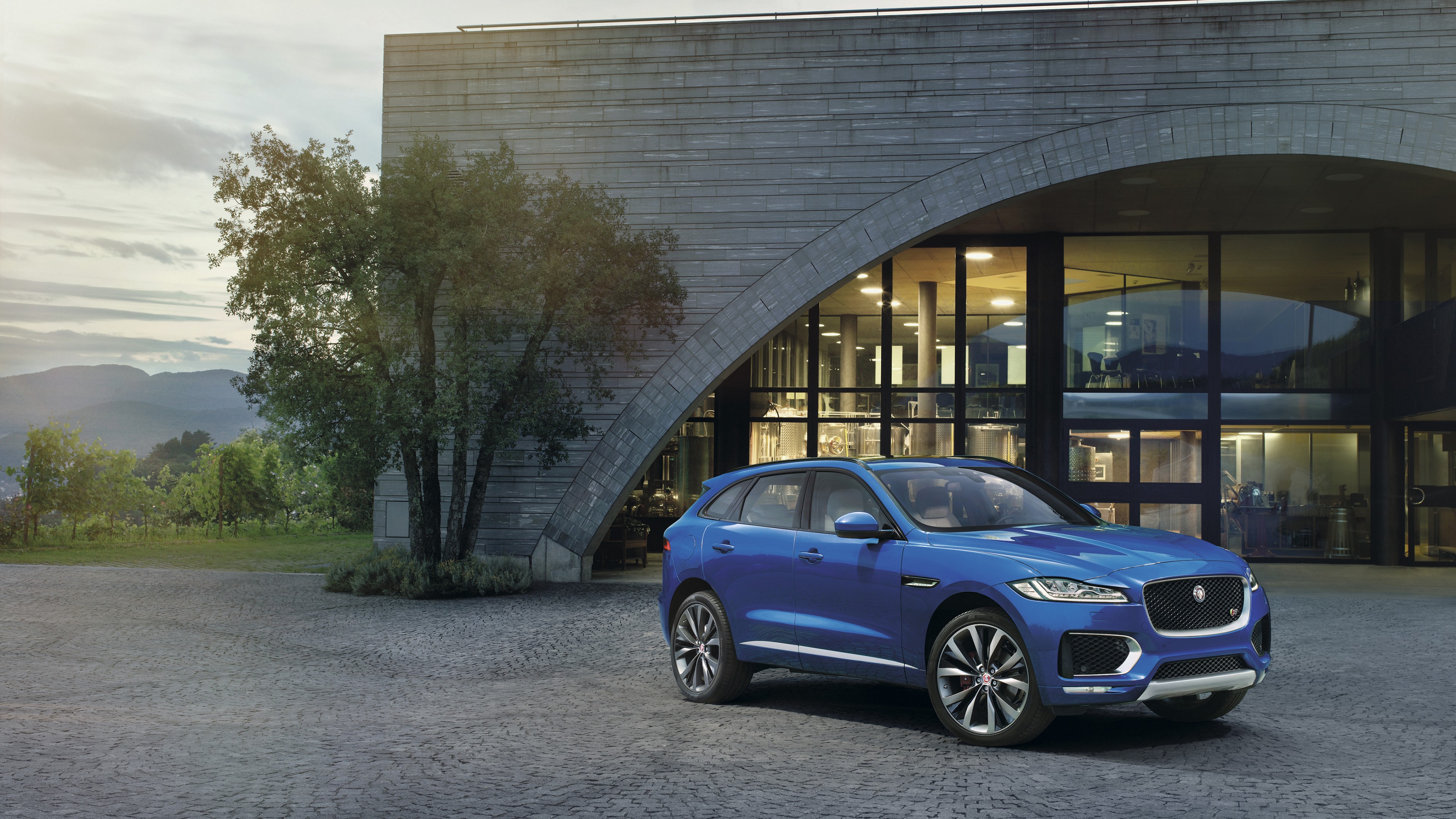 Jaguar F-Pace, test, HD Wallpaper