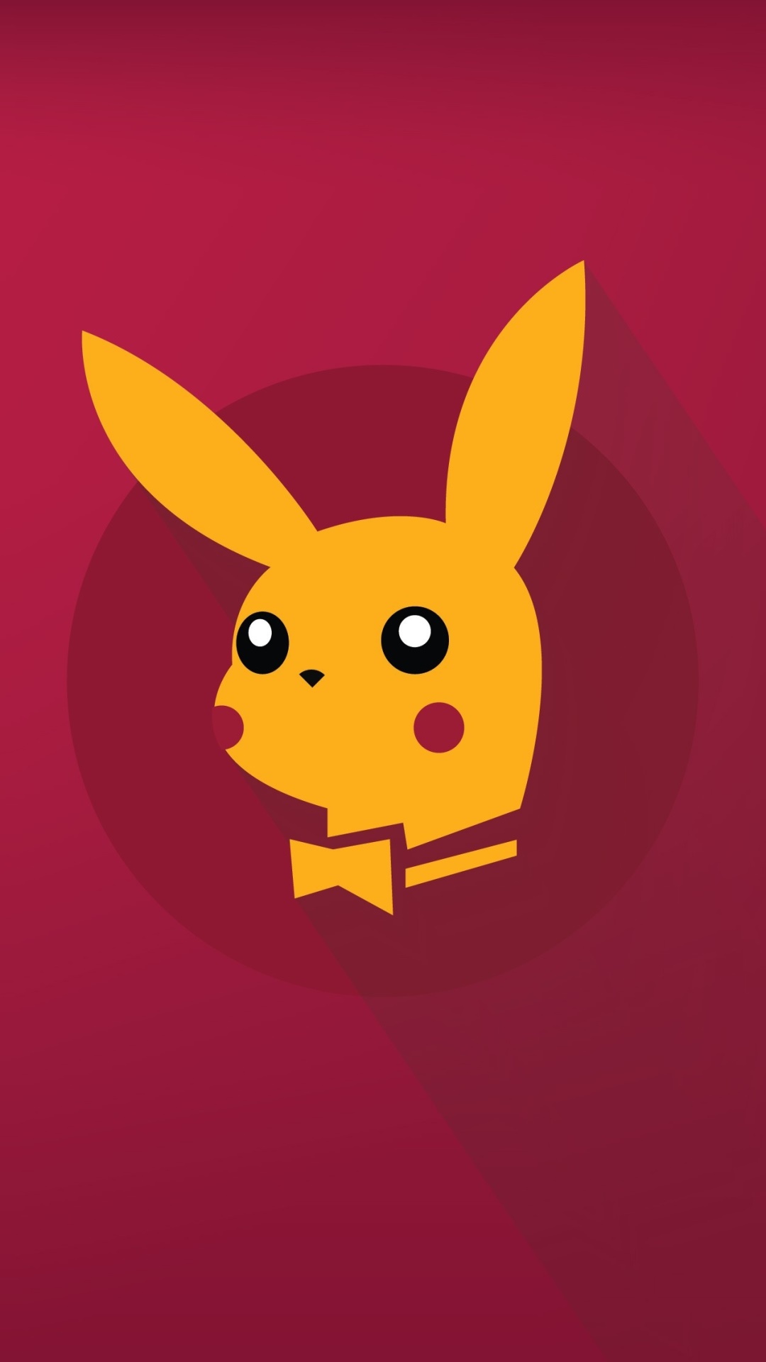 Anime Pokémon, Pikachu, Minimalist, 1080x1920, Phone HD Wallpaper