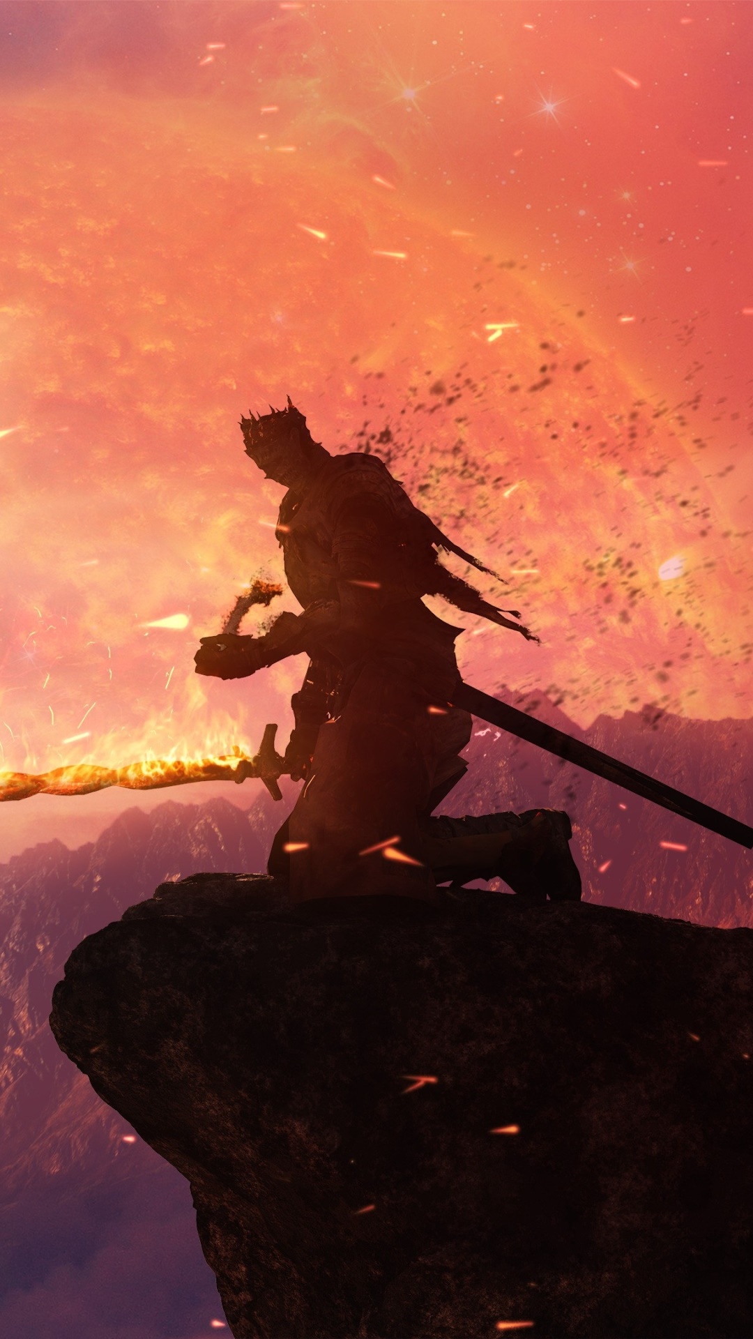 Video Game Dark Souls, Warrior, Sword, 1080x1920, Phone HD Wallpaper