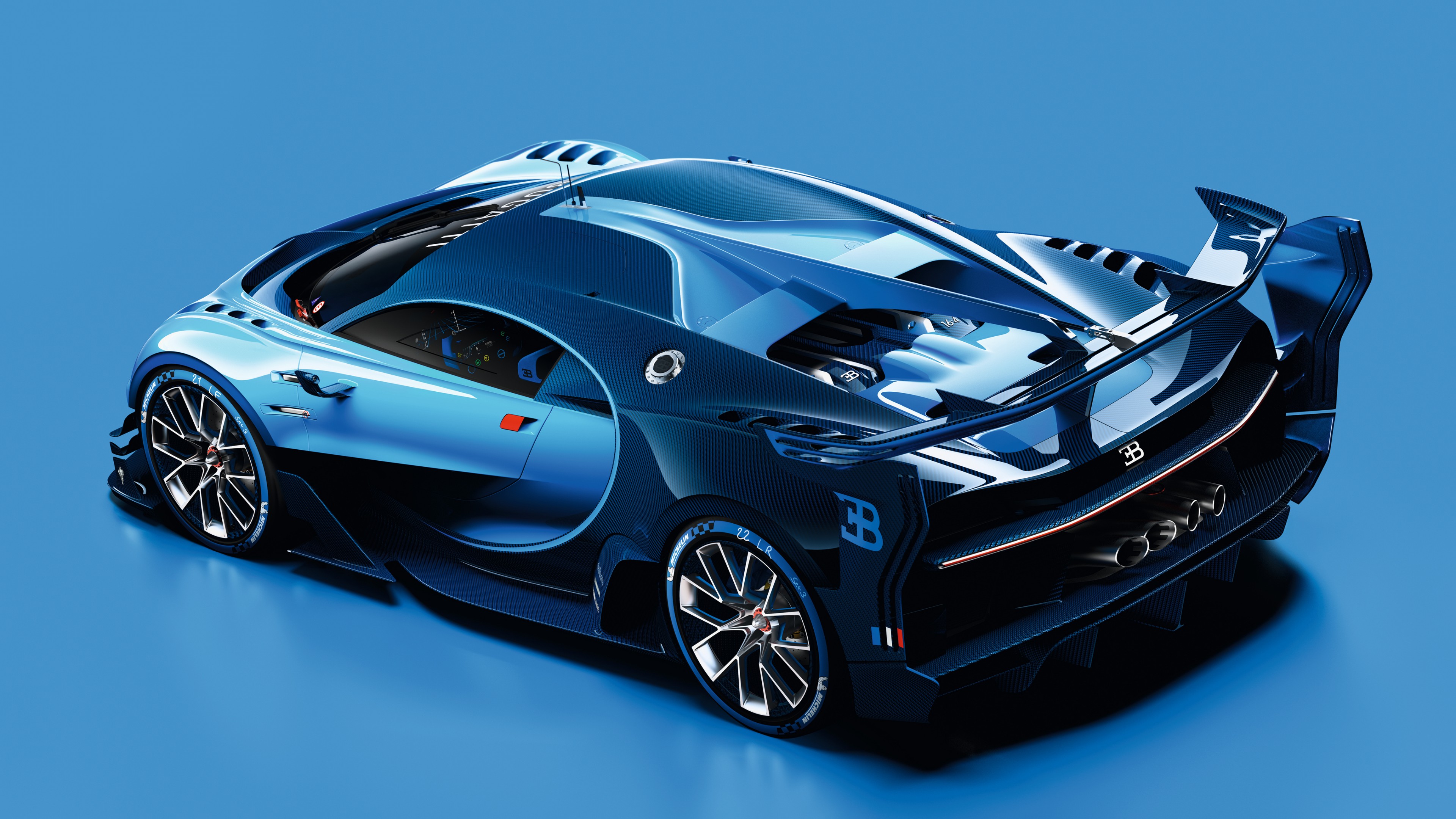 Bugatti Vision Gran Turismo, Bugatti, Grand Sport, sport car, Best cars of 2015, HD Wallpaper