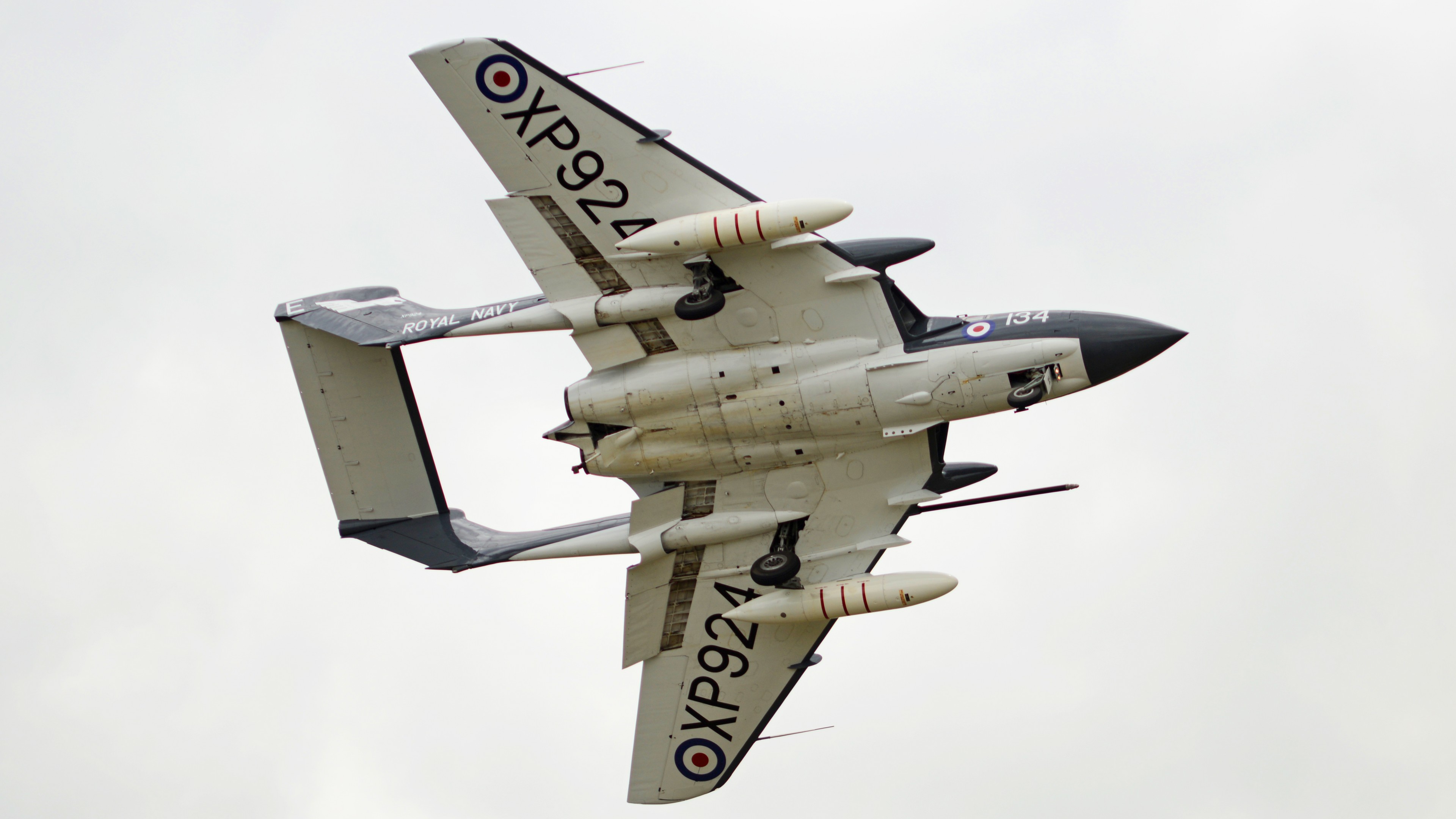Sea Vixen, fighter, Royal Navy, HD Wallpaper