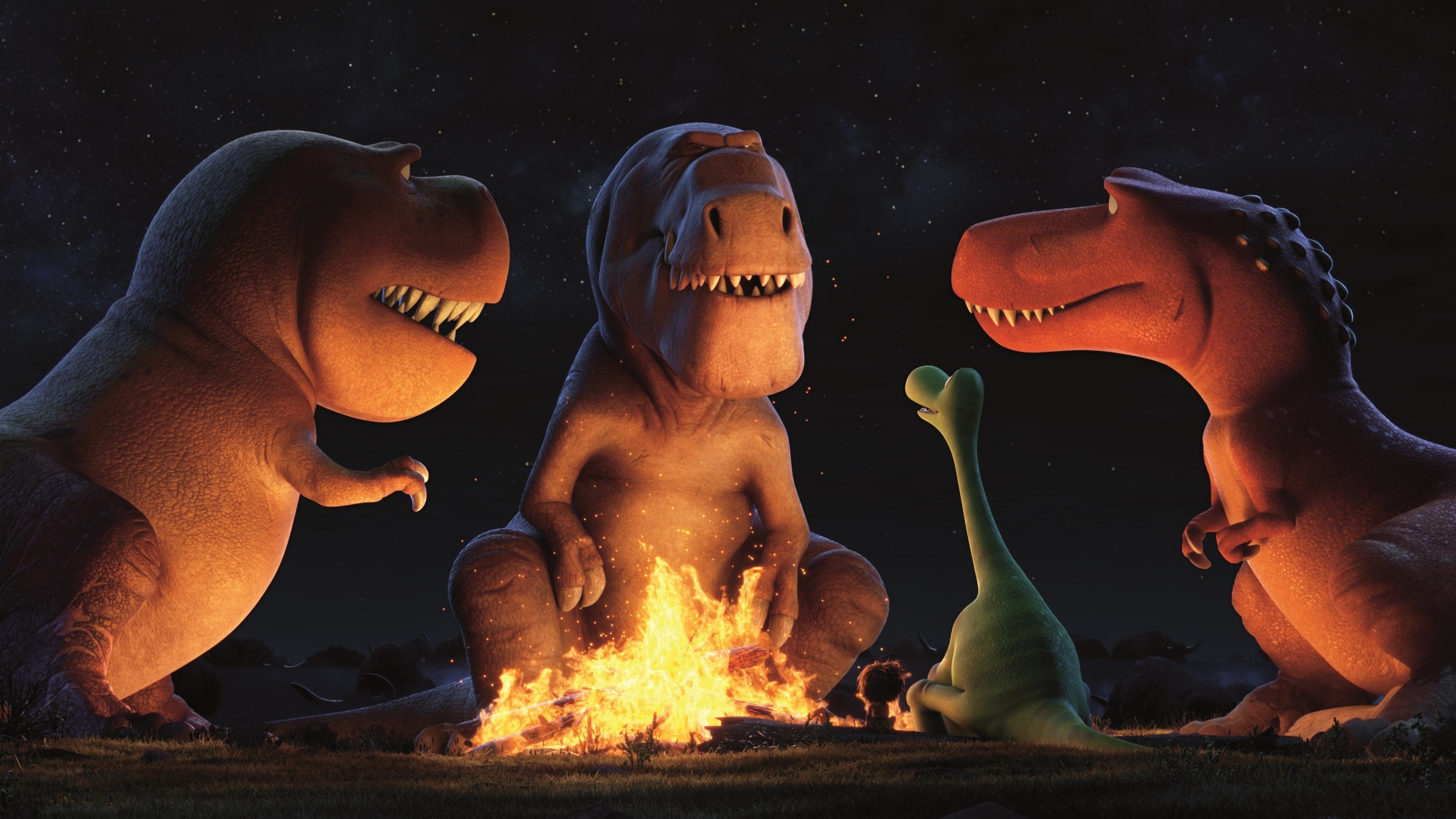 The Good Dinosaur, dinosaurs, Tyrannosaurus, HD Wallpaper