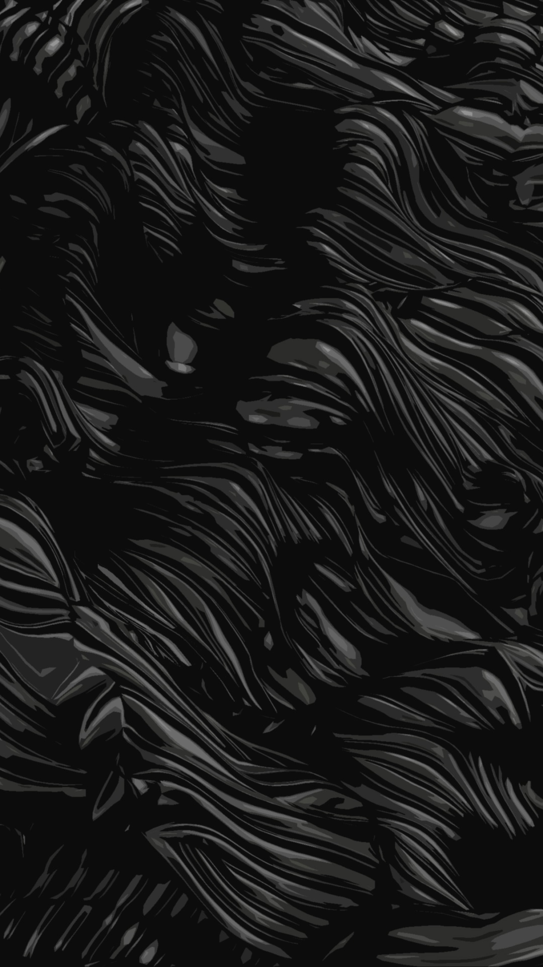 Abstract Black, 1080x1920, Phone HD Wallpaper